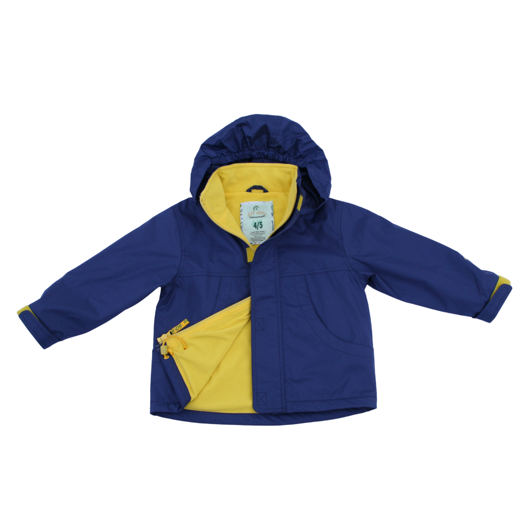 Our Globo Backpack Jacket - Blue 