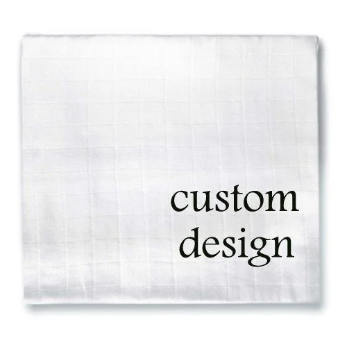 personalized muslin swaddle