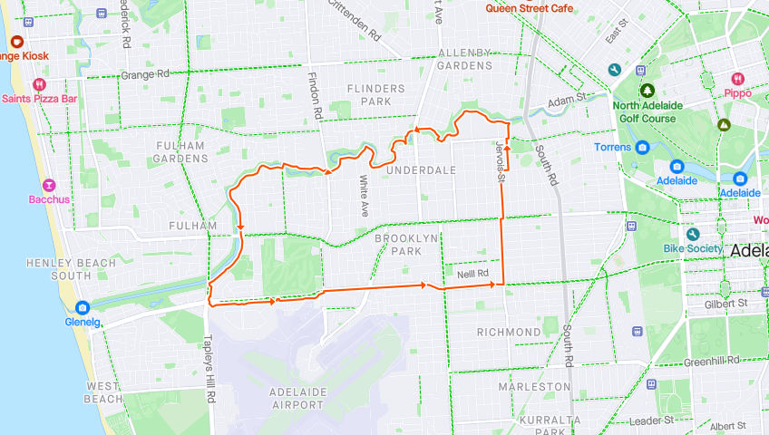 Linear Park Airport Loop