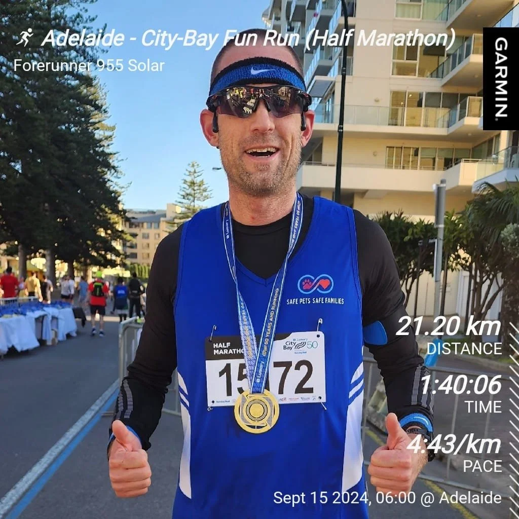 My first running race