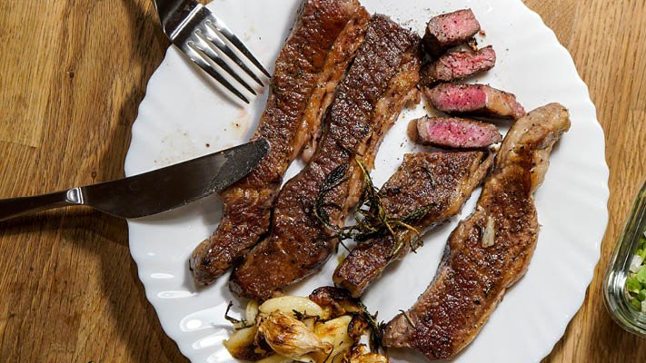 Rosemary Garlic Steak