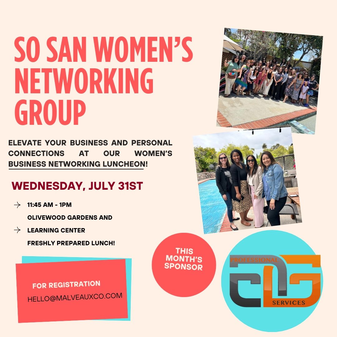 July meeting of SOSAN Women's Networking Group