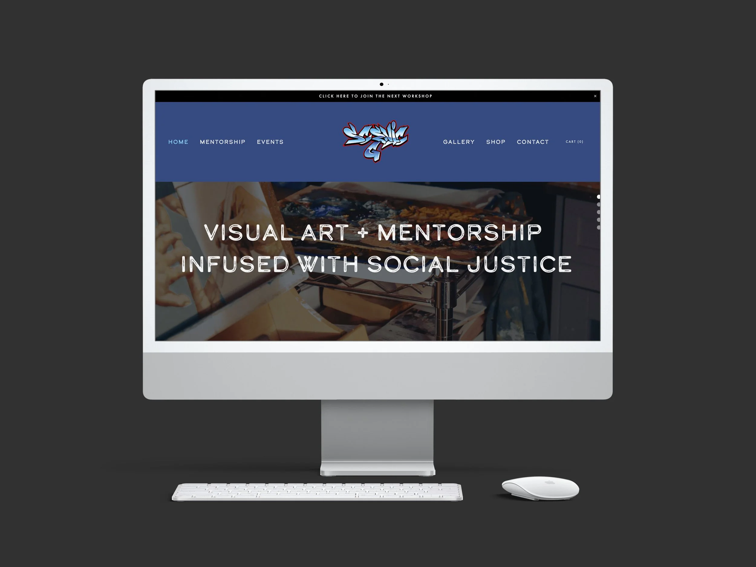 New homepage