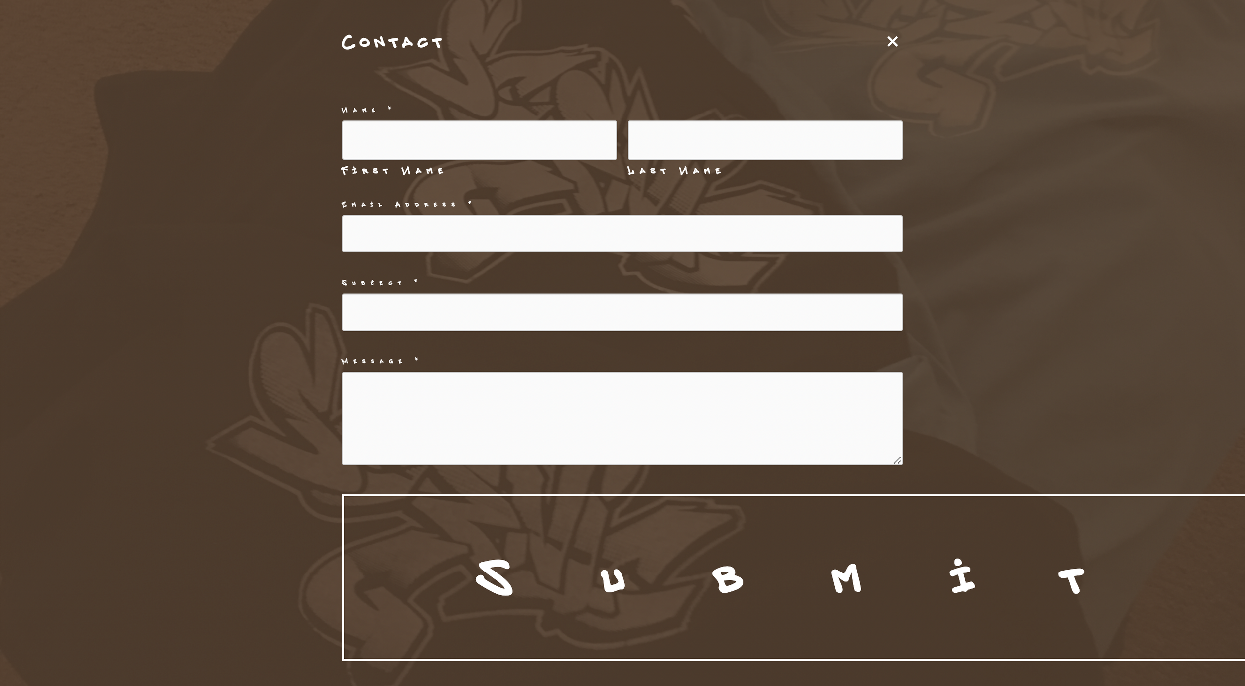 Former contact form