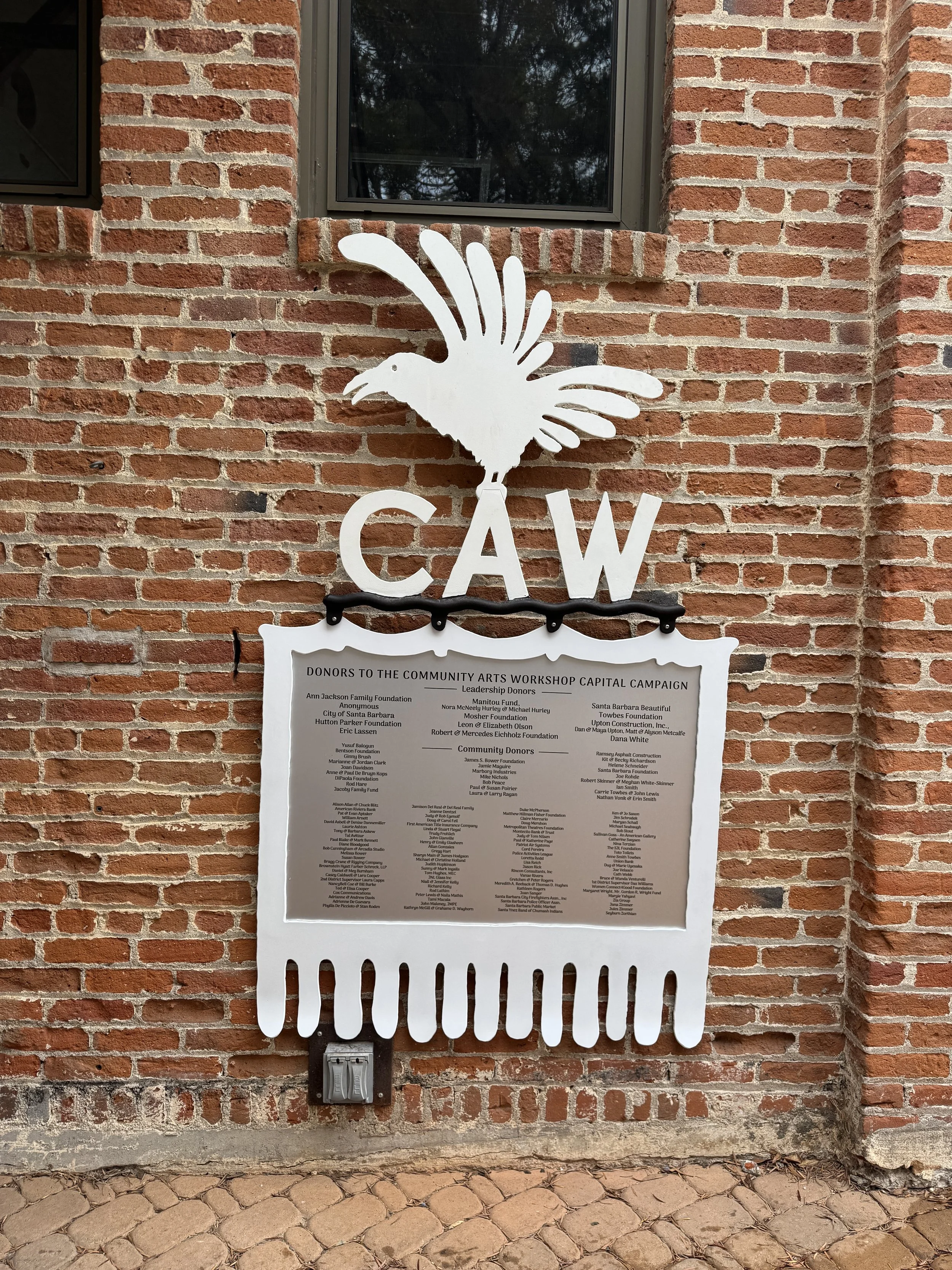 CAW Donor Sign