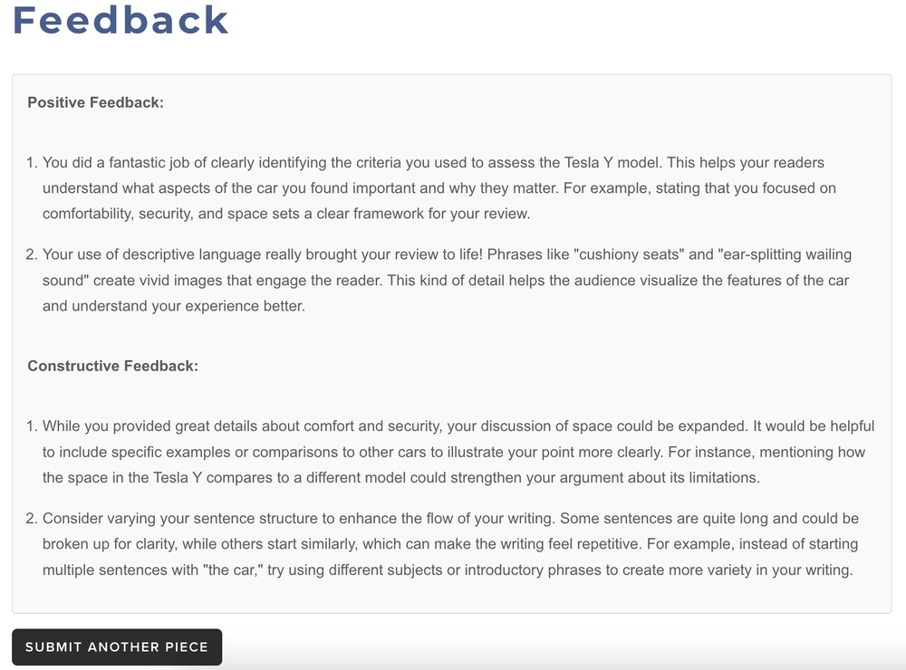 Unlock Your Child’s Potential with Alpha One’s Writing Feedback Tool ...
