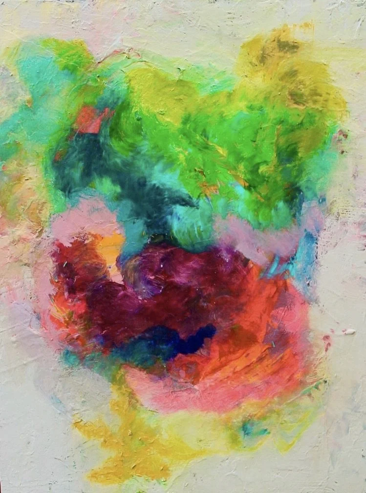 Earthly Gases 32.5 cm x 43 cm Acrylic