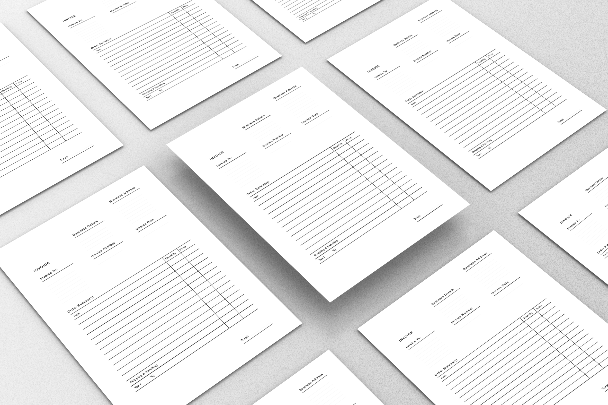 Fillable Letterheads (1 Side) | |