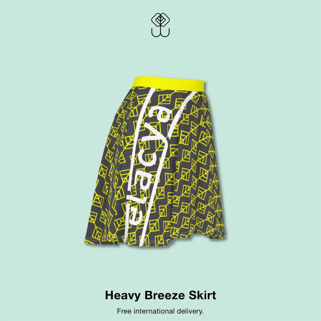 Heavy Breeze Skirt

This classic womens blossoming skirt features a weighty all-over print. This has a smooth fabric, mid-thigh length and an elastic waistband. Produced from quality 82% polyester &amp; 18% spandex. Skirt Colour: dark heather.

Check