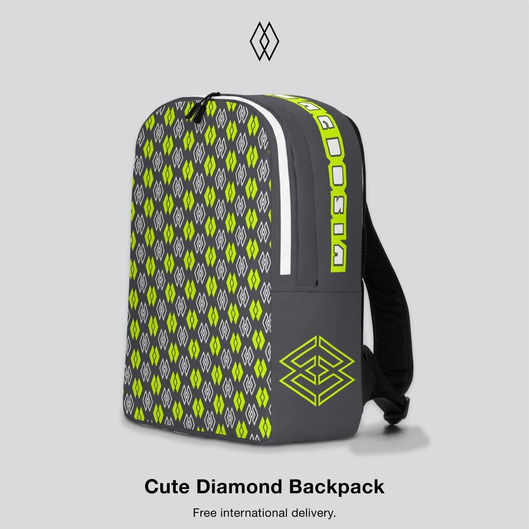 Cute Diamond Backpack

This premium womens Polska dark heather backpack features a weighty all-over print. This has a large inside pocket for additional storage and a hidden pocket with zipper on the back of the bag. Produced from quality 100% polyes