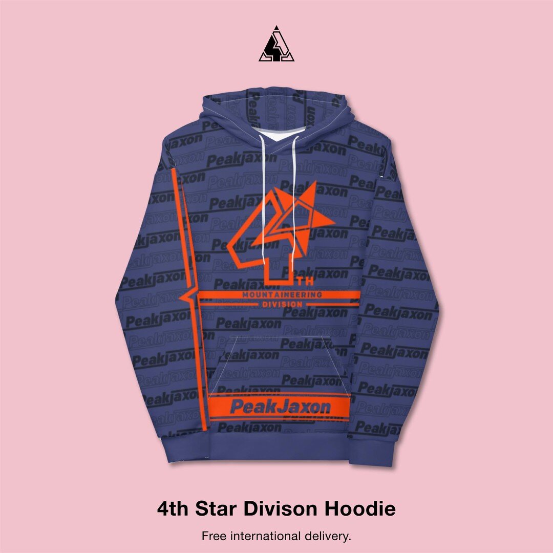 4th Star Divison Hoodie

This classic unisex mountaineering hoodie features a weighty all-over print with an underlaying design and overlaying branding. This has a quality soft cotton fabric feel. Produced from quality 70% polyester, 27% cotton, 3% e