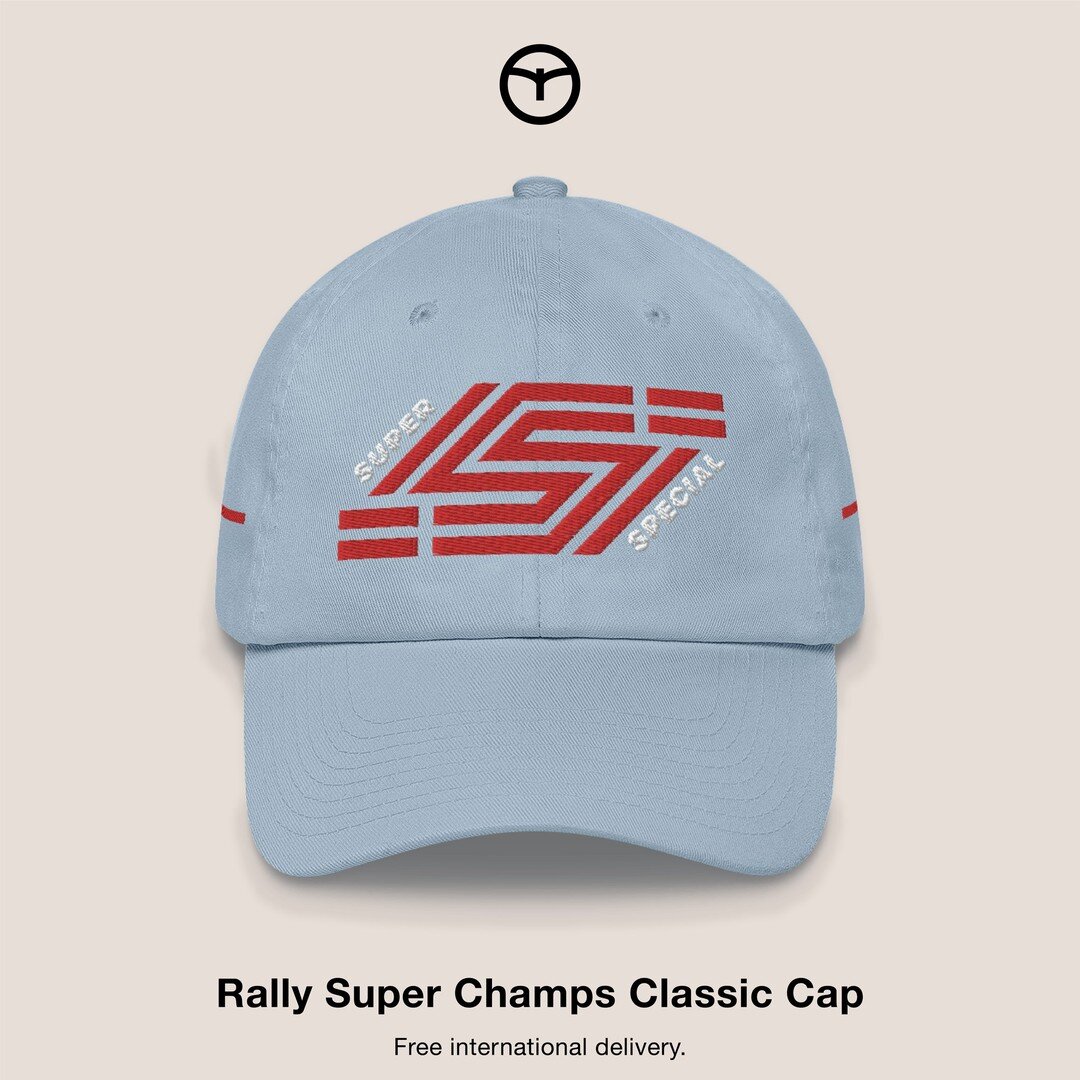 Rally Super Champs Classic Cap

This premium unisex motorsports classic cap features a weighty design embroidered on the front, with side trim embroideries and a back embroidery design. This has a unstructured, 6-panel &amp; low-profile cap with an a