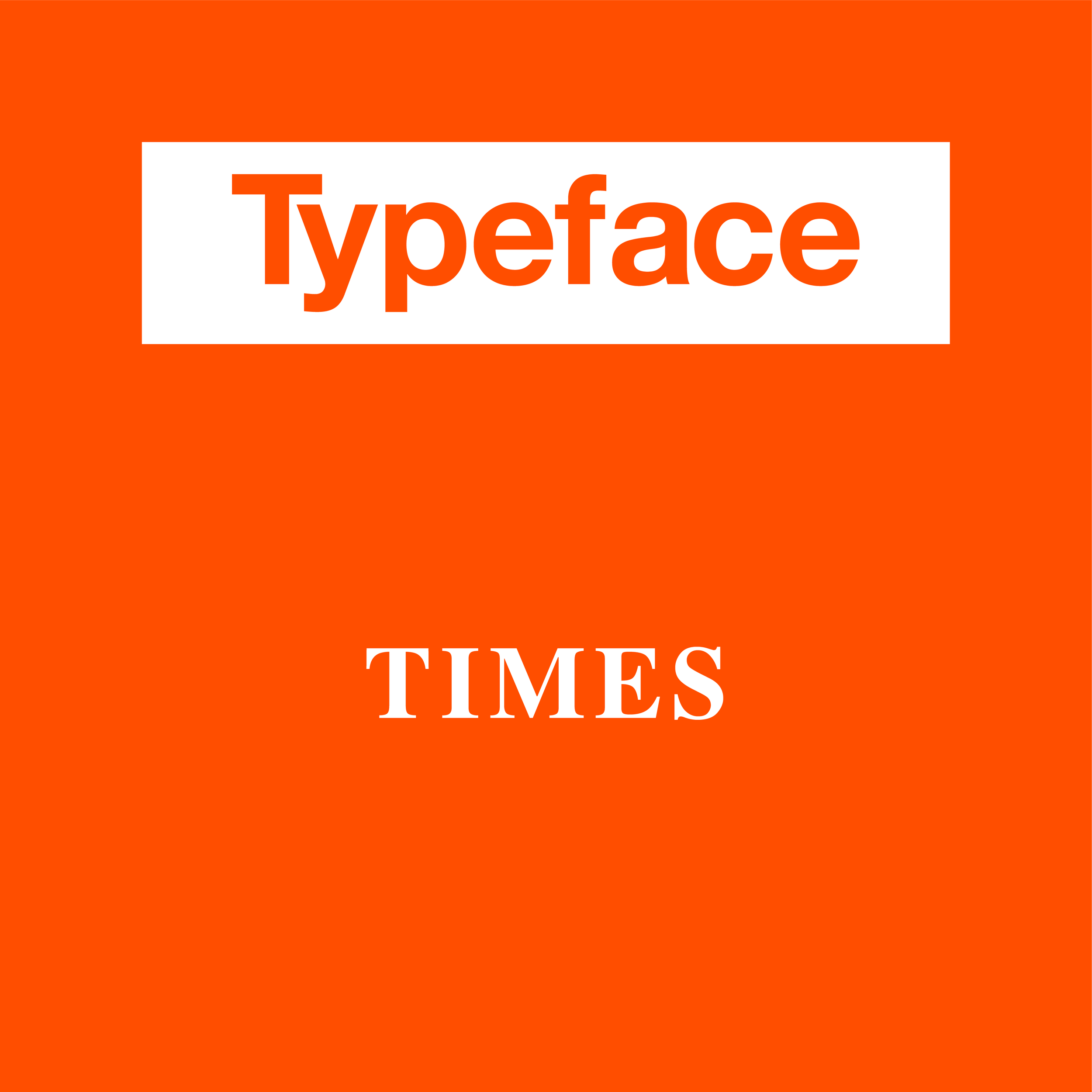 Times font