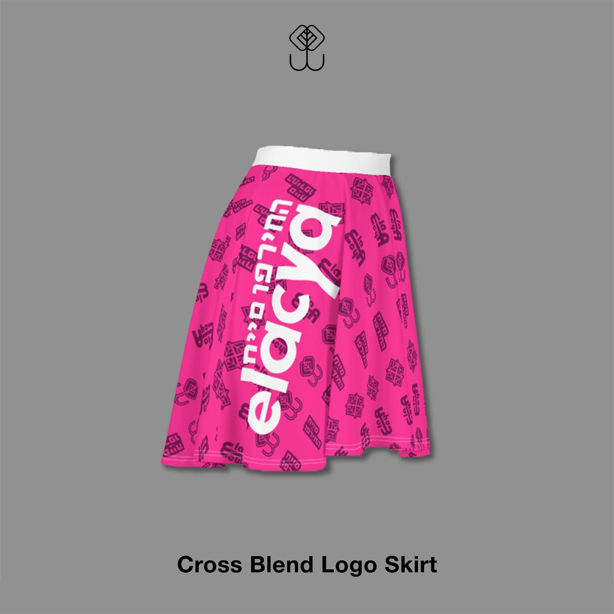 Cross Blend Logo Motif Skirt
Turn heads with Elacya&rsquo;s Cross Blend Logo Motif Skirt. Featuring a dynamic fusion of geometric lines and subtle branding, this piece adds a contemporary edge to your wardrobe. Its soft, breathable fabric ensures all