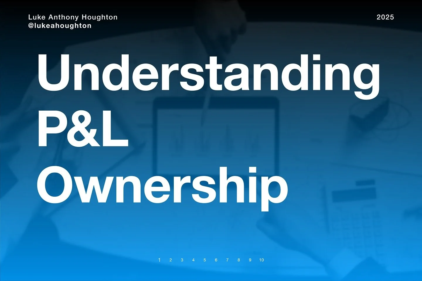 Luke
Owning a Profit & Loss (P&L) statement is a crucial aspect of business management that many teams overlook. 
This responsibility means you are fully accountable for the financial performance of your business unit, including managing bo