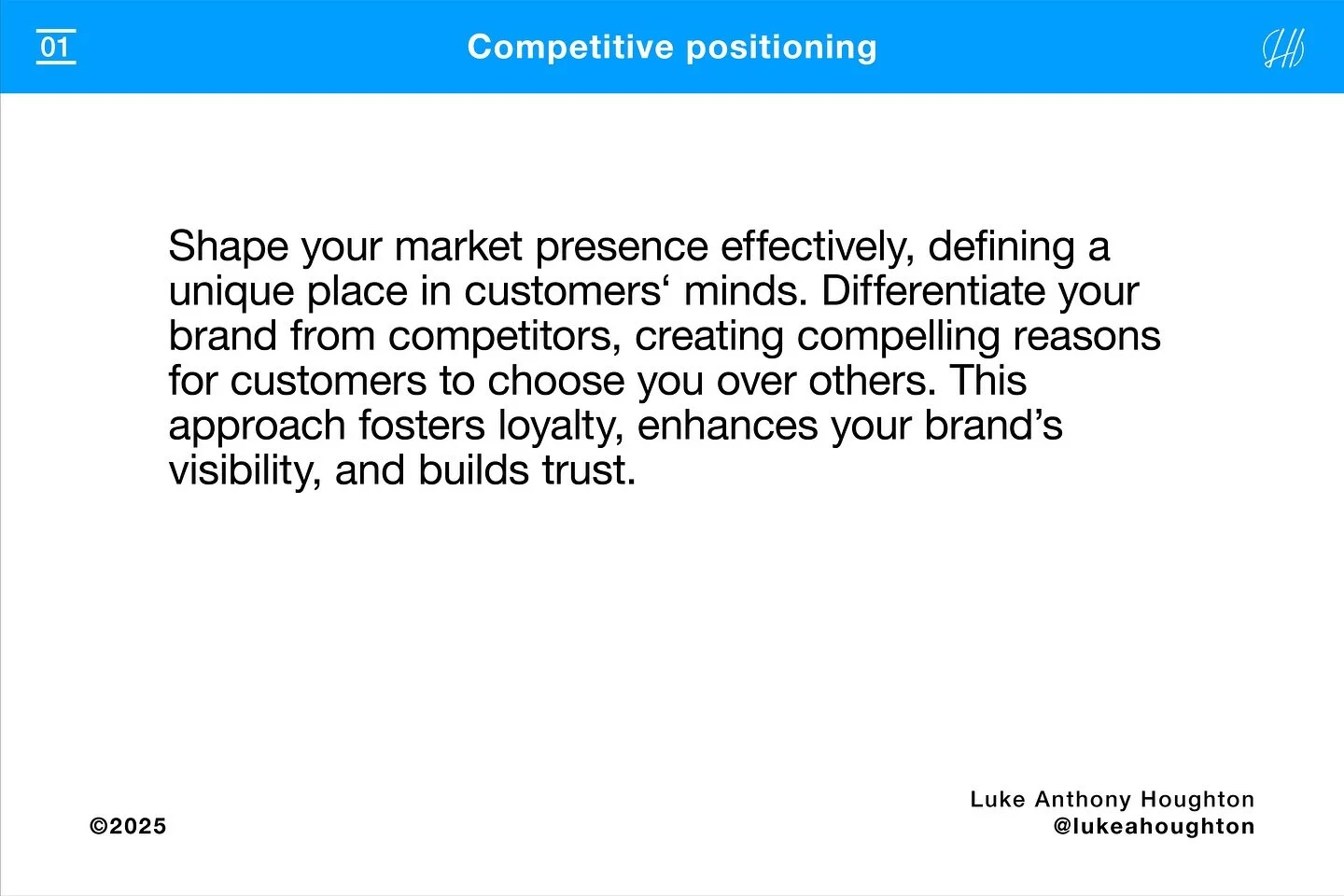 Understanding competitive positioning is crucial for any business aiming to thrive in a crowded marketplace. 

Here are key insights to consider:

1. Define Your Unique Place: Establish a distinctive position in your customers&rsquo; minds by differe