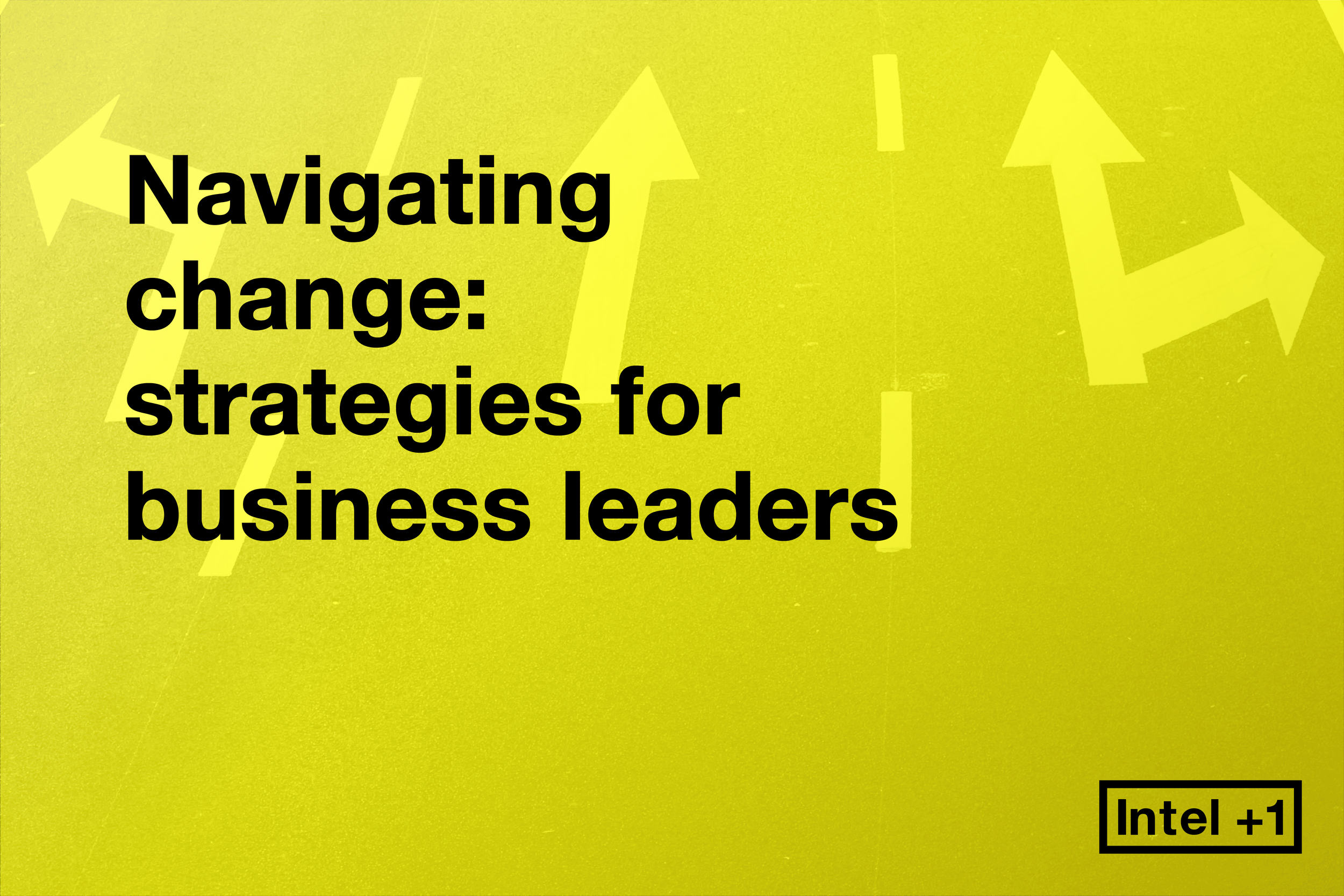 Navigating change: strategies for business leaders