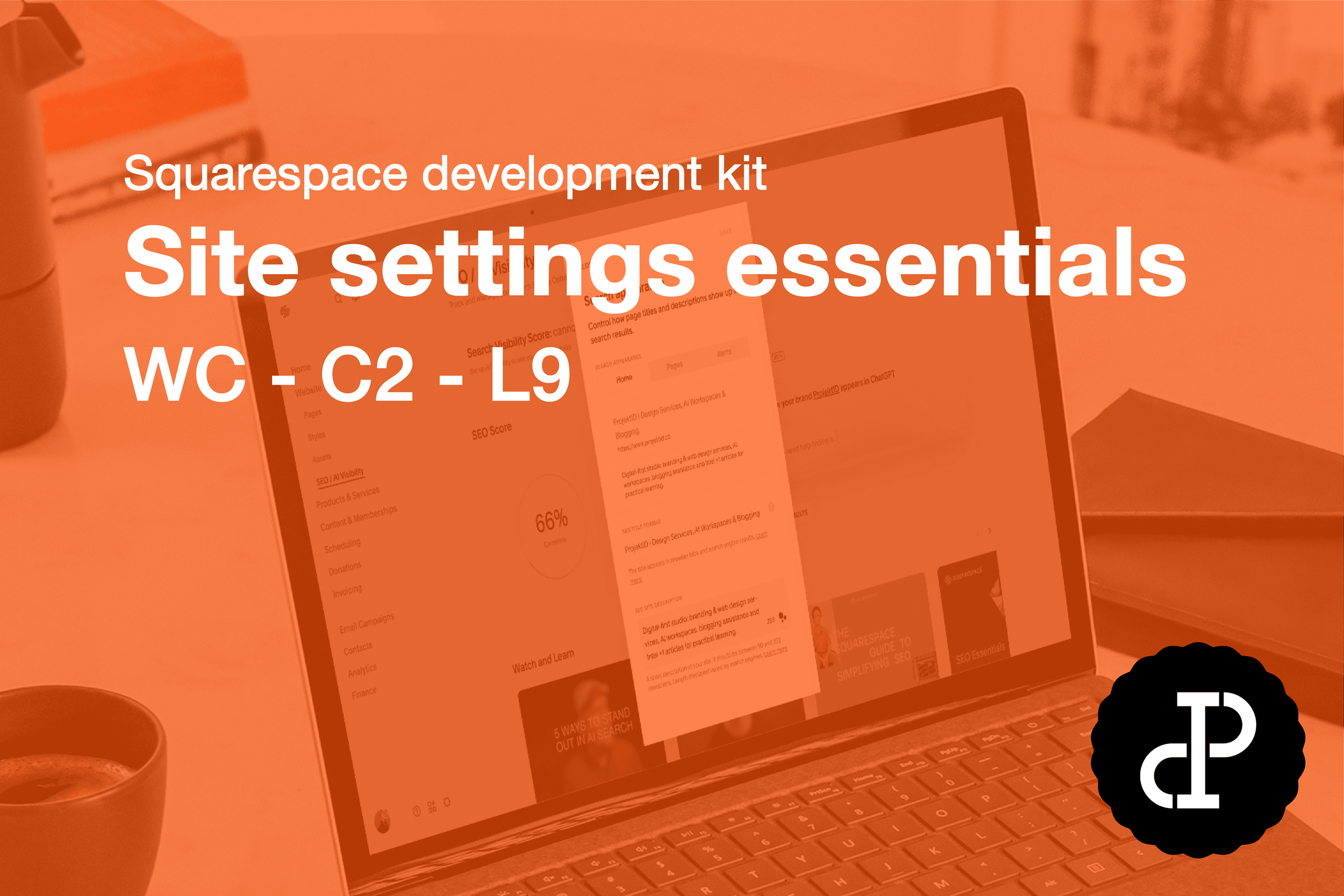 Site settings essentials