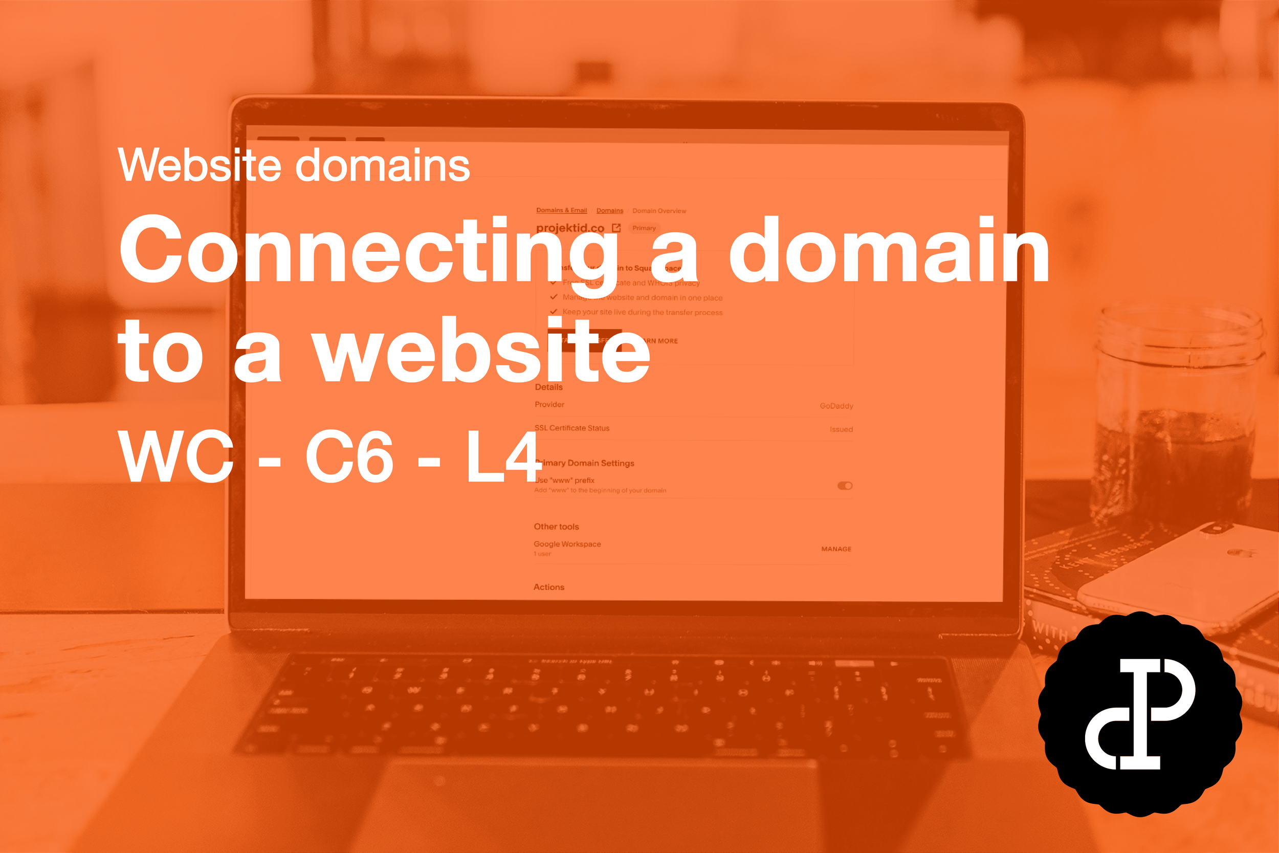 Connecting a domain to a website