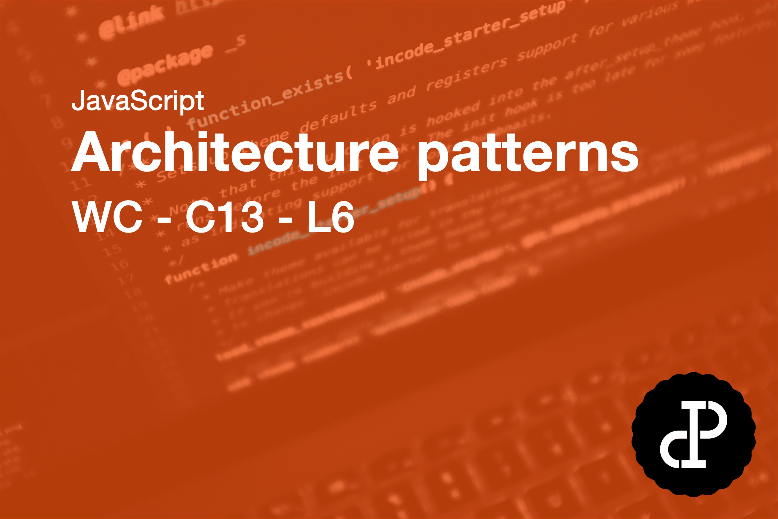 Architecture patterns