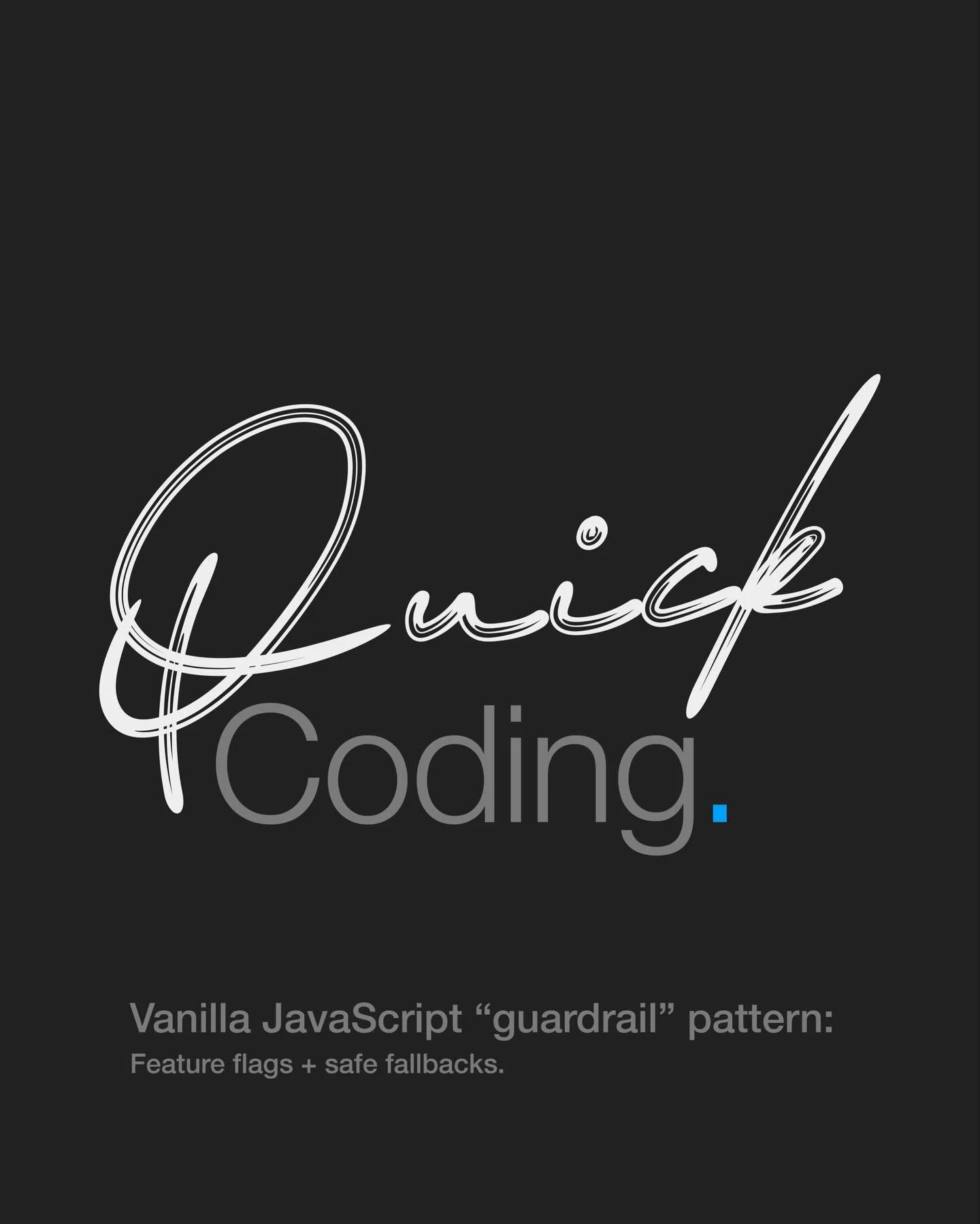 Most front-end breakage isn&rsquo;t &ldquo;complex bugs&rdquo;, it&rsquo;s missing checks.

A script ships, then the real world hits: a selector doesn&rsquo;t exist on one template, CMS content changes, an A/B test creates a variant, mobile loads dif