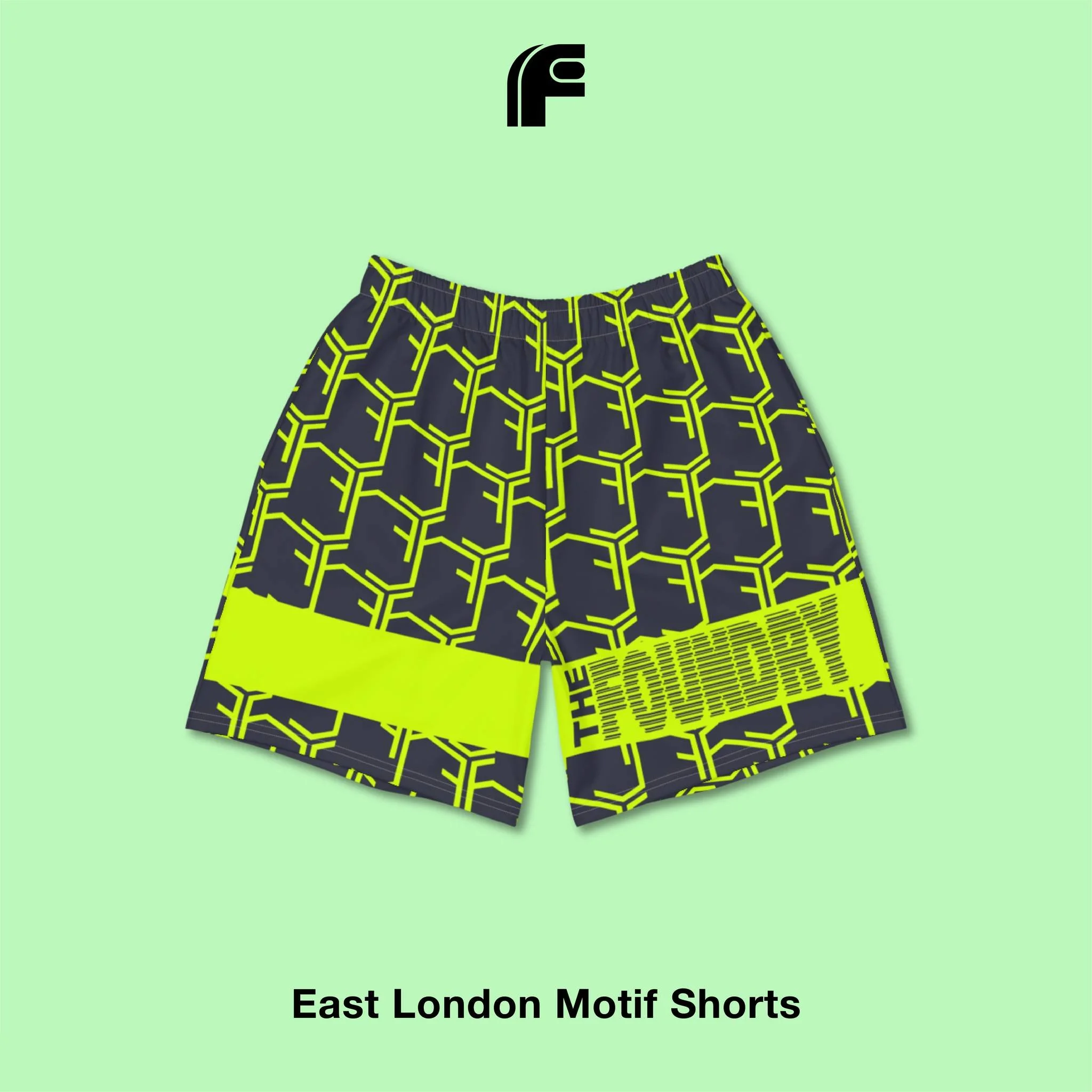 East London Motif Shortsirt
Capture the vibrancy of East London with these striking Motif Shorts, featuring graphic prints inspired by the area&rsquo;s eclectic culture. Designed to turn heads, they combine premium fabrics with a relaxed fit for all-