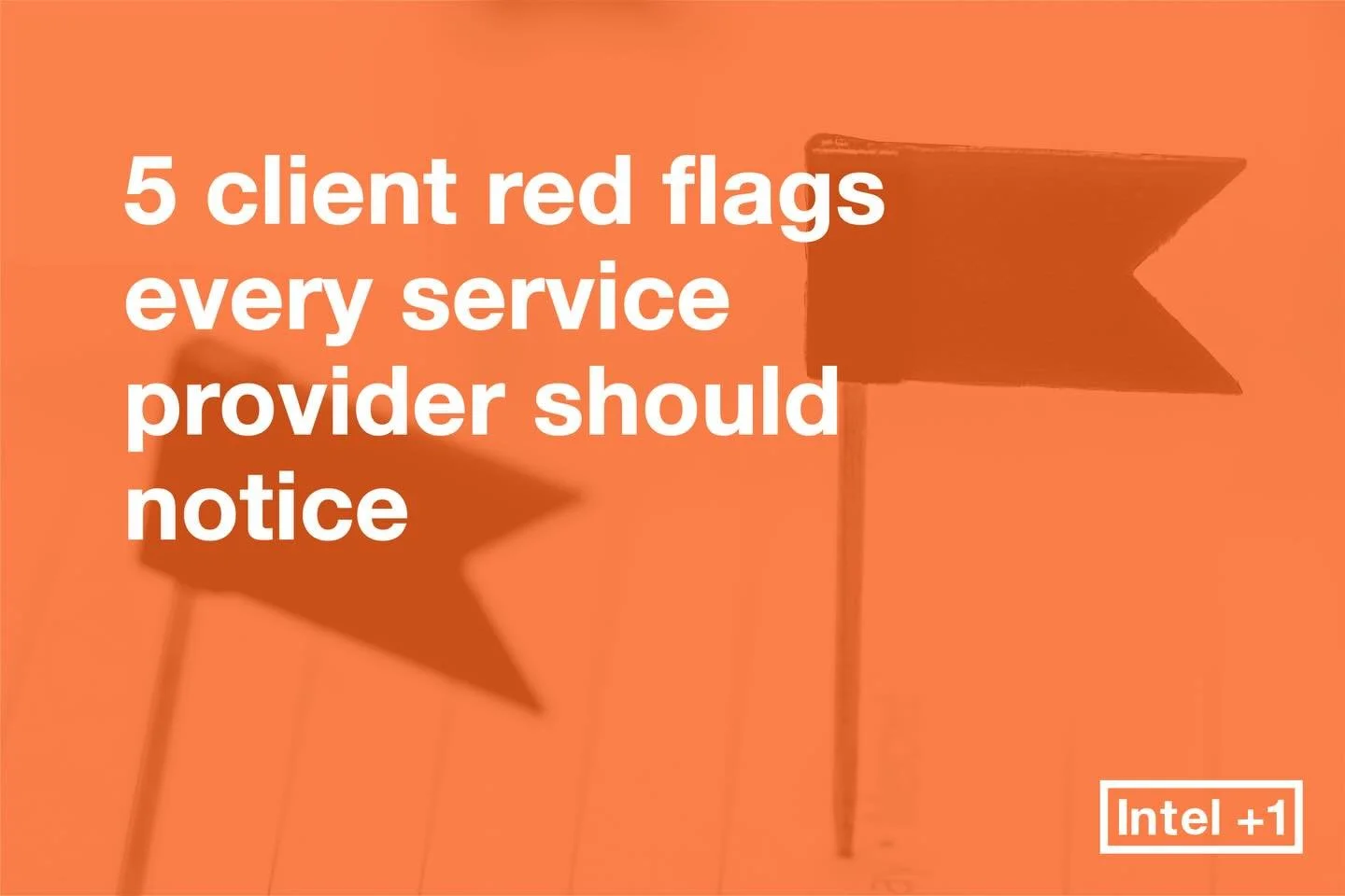 Most &ldquo;difficult clients&rdquo; don&rsquo;t appear out of nowhere. 

The early messages, the first call, the way they handle basic admin, these are leading indicators of what delivery will feel like.

Treat those signals as operational risk data