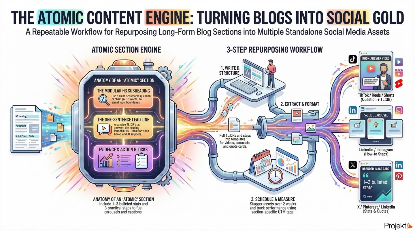 Most teams do not need to create more content. They need to extract more value from the content they have already made.

That is the difference between publishing once and building a reusable content system.

A strong article should not disappear aft