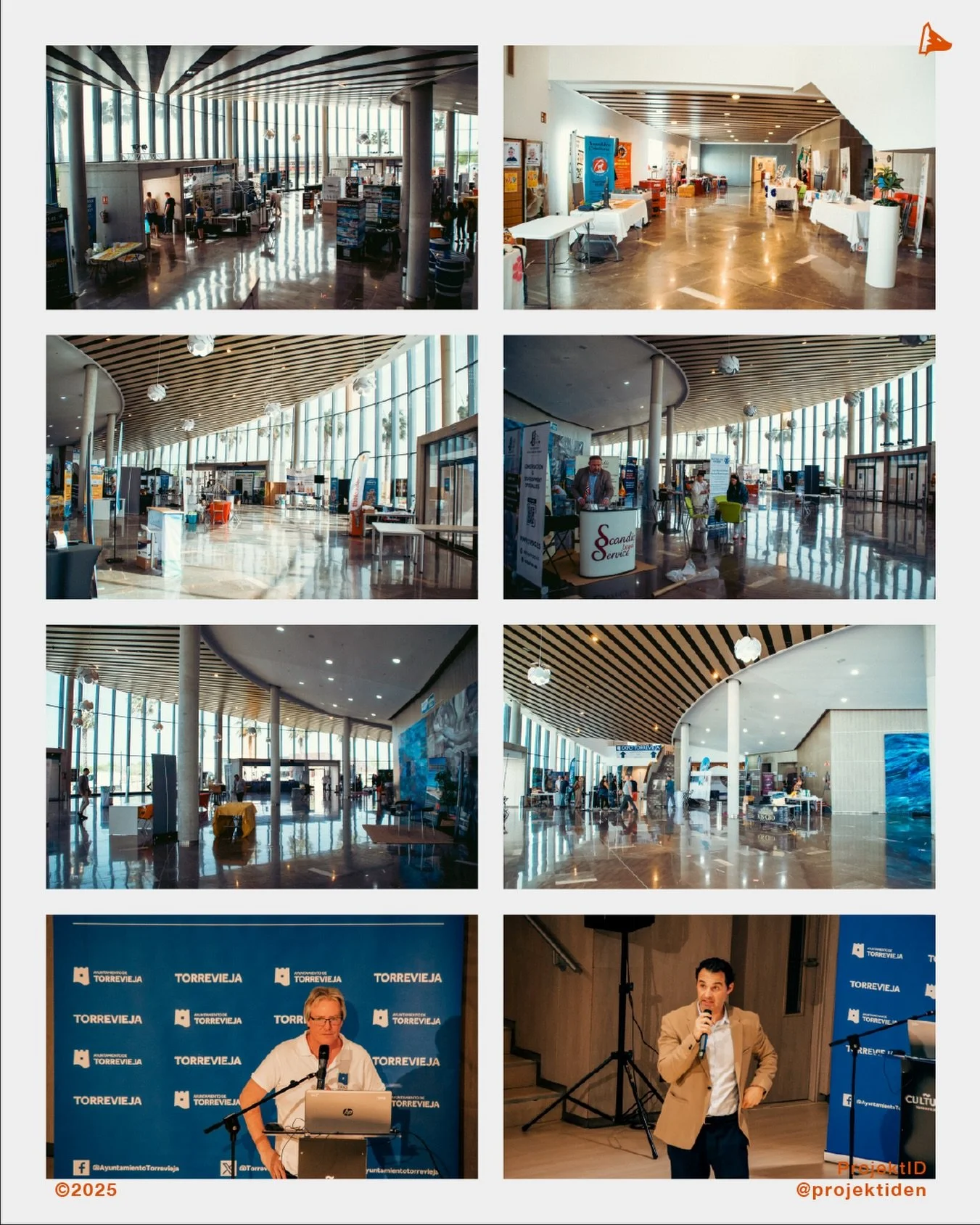 Friday at Expo Torrevieja April 2026 captured the venue in its preparation stage, moving beyond raw setup and closer to a presentation-ready event environment. 

Stand areas were more refined, branding materials were more visible, and the overall spa