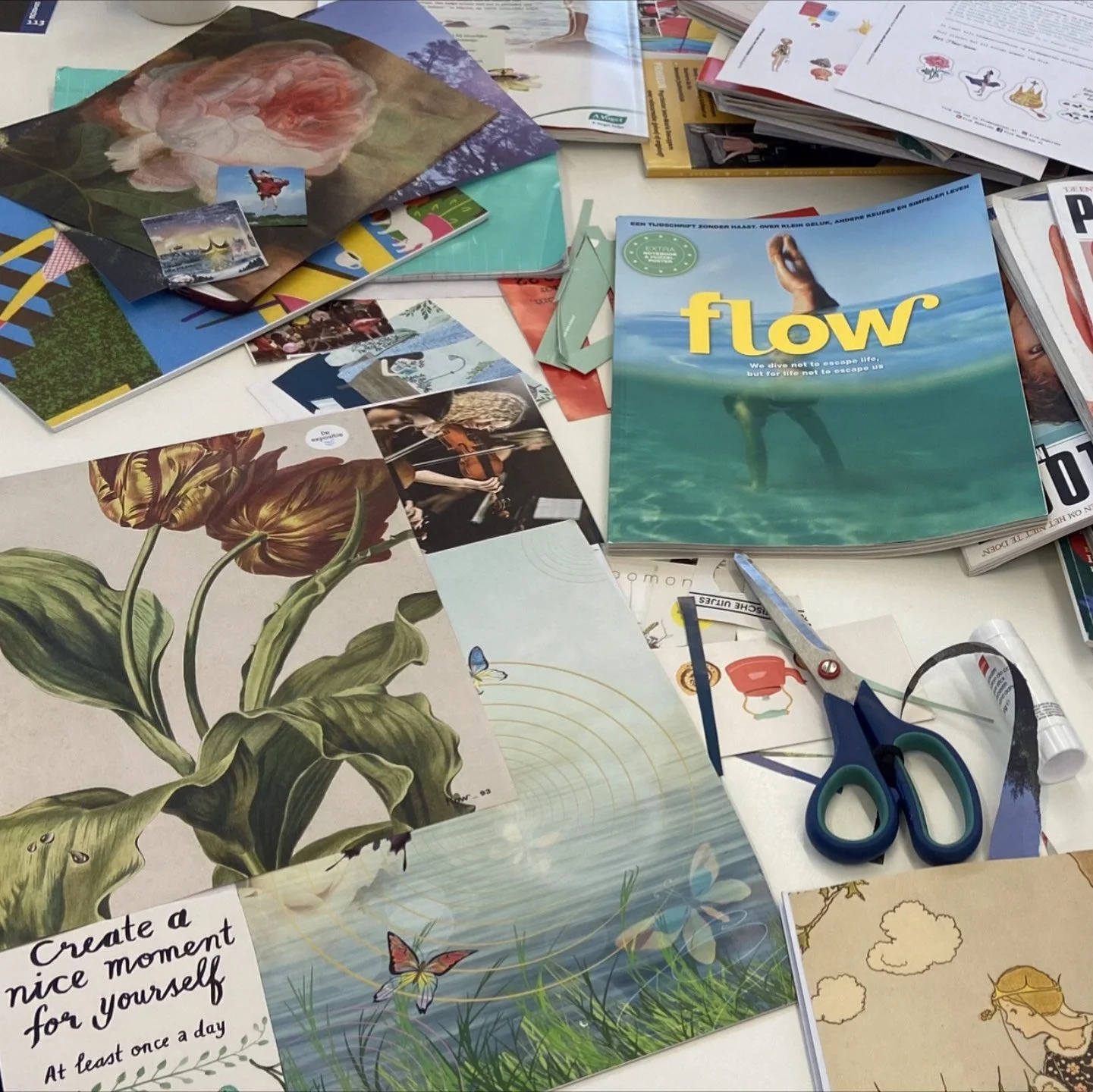 Workshop: Collage en knipselgedicht - Timon K &amp; Chiquita Krook