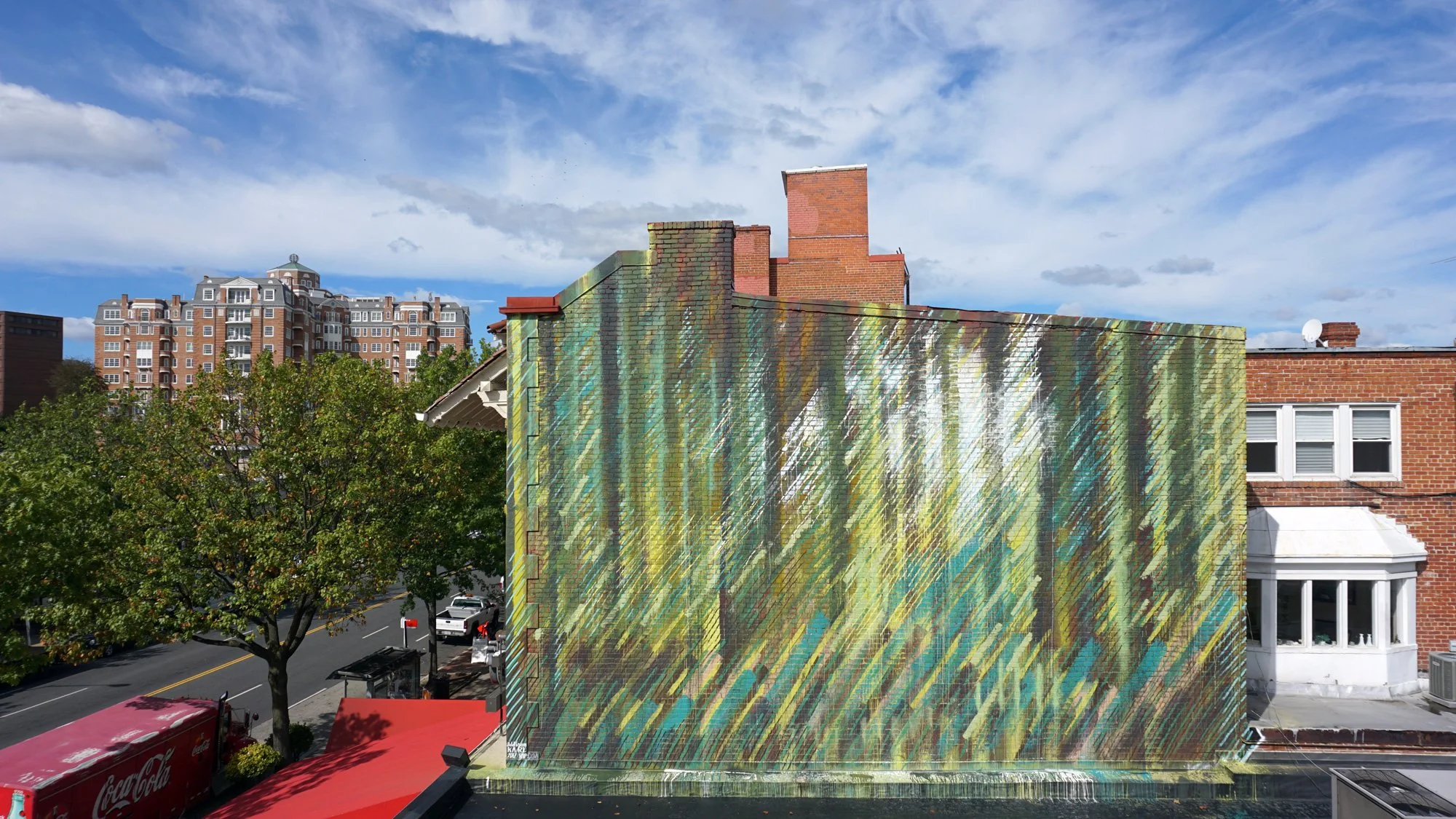 Title: Okchamali Nebulae
Medium: Mural – Acrylic
Size: 37.5 ft x 25 ft
Year: 2017
Location: Washington, D.C.