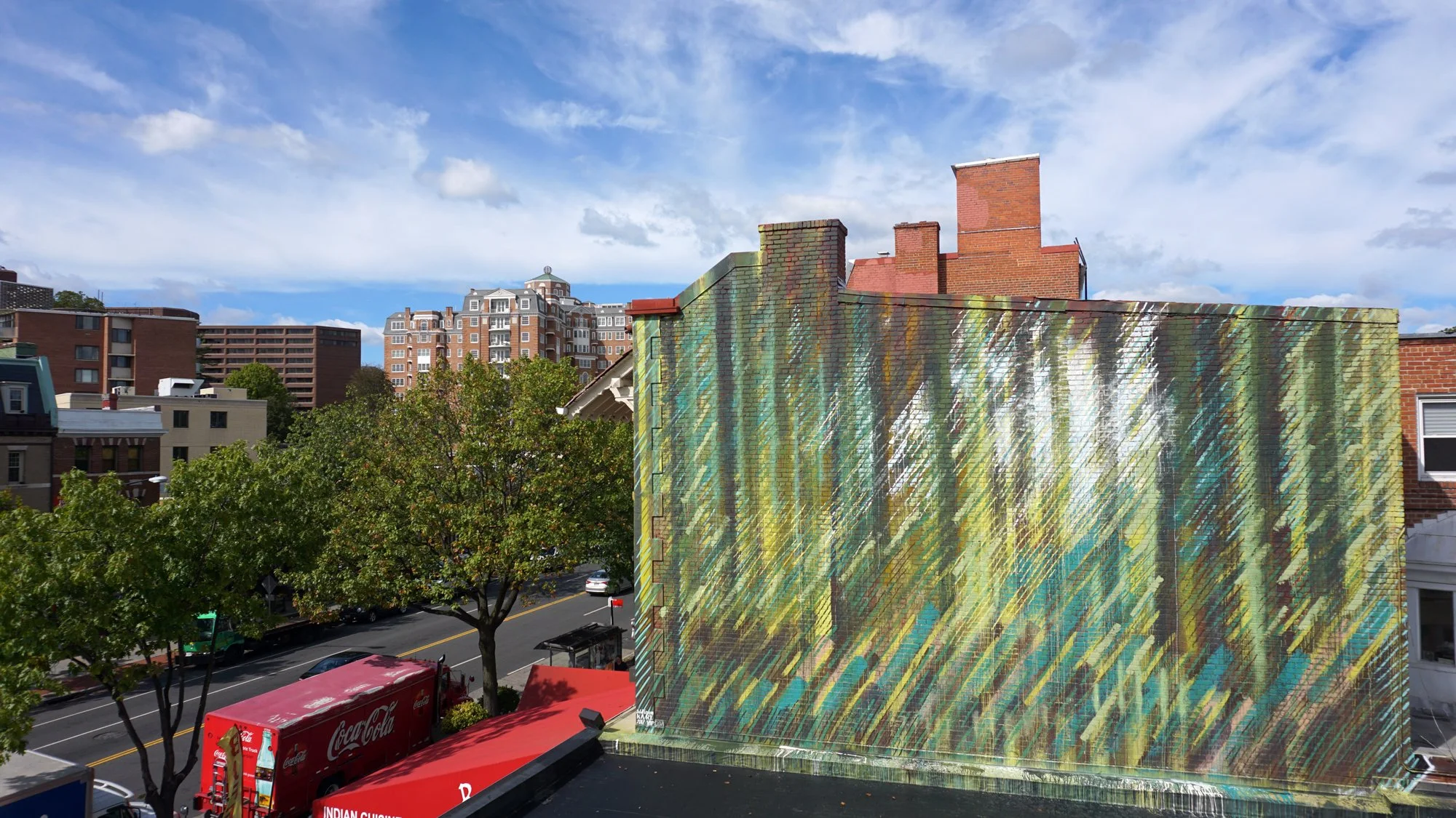 Title: Okchamali Nebulae
Medium: Mural – Acrylic
Size: 37.5 ft x 25 ft
Year: 2017
Location: Washington, D.C.