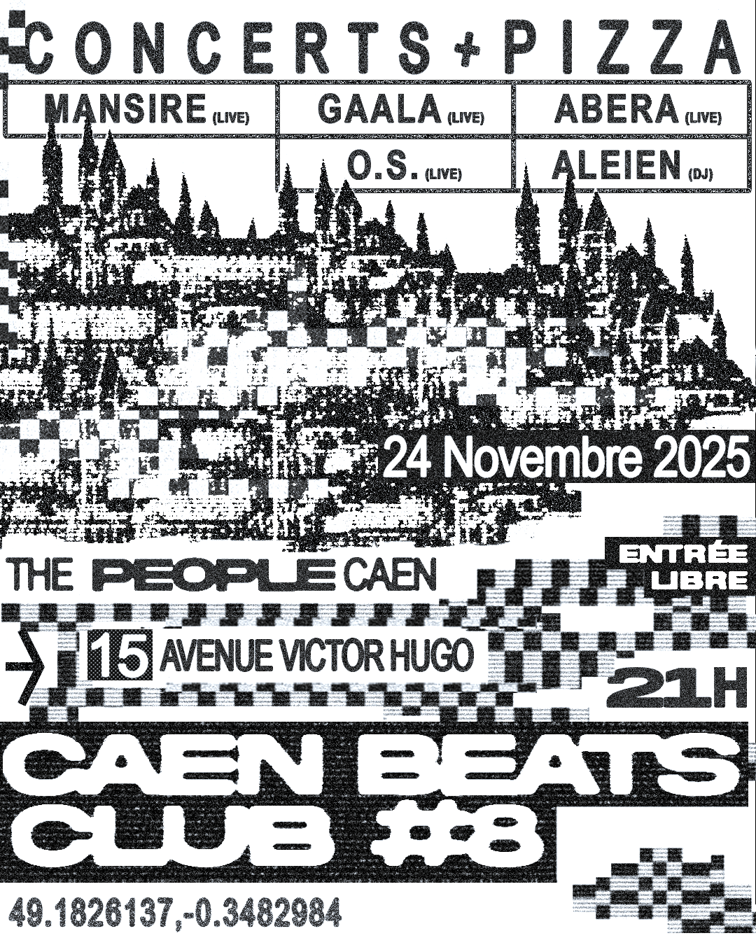 Affiche Soirée Caen Beats Club #8
