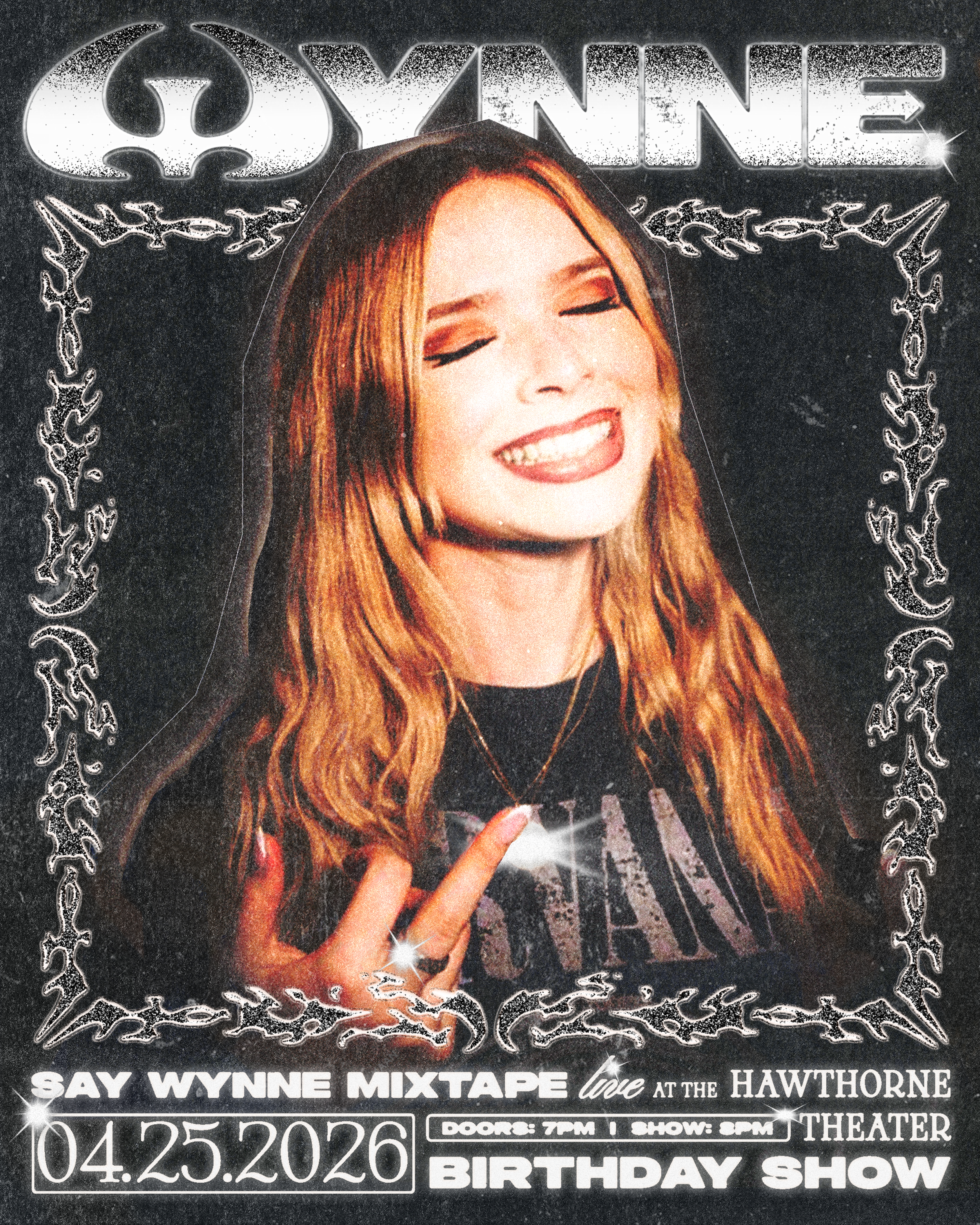 Affiche Concert Wynne (collaboration*)