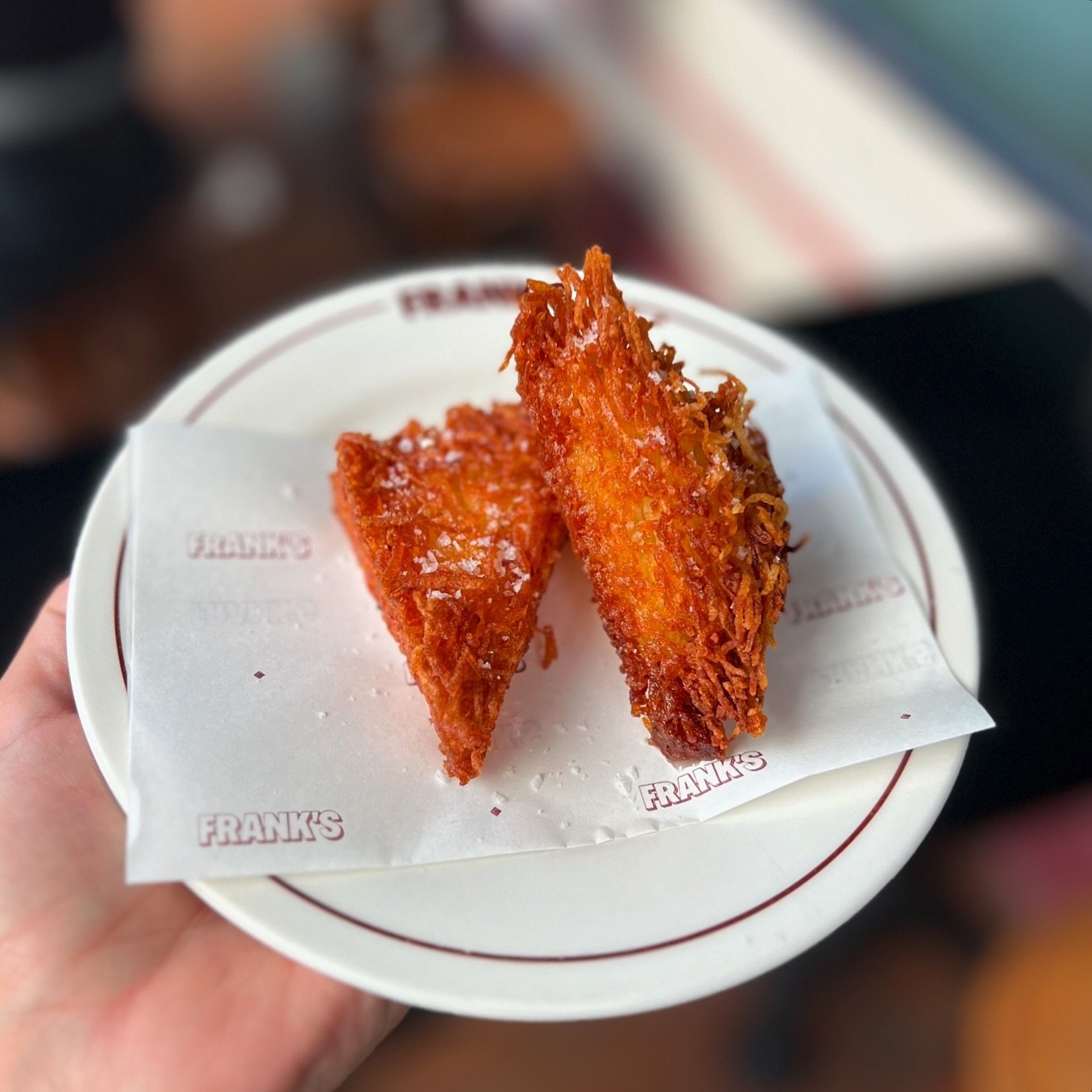 🥔💛Crispy house-made Hashbrowns on special this weekend. Add on these delicious golden nuggets to your sandwiches! Get in quick before they sell out. 🥔💛