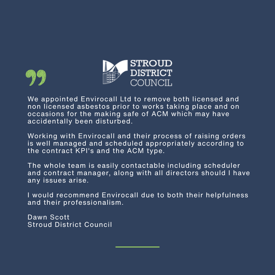 Testimonial Stroud Council