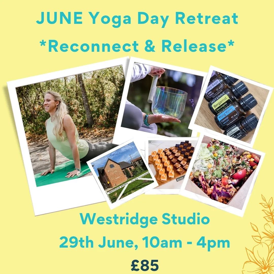 ✨️Summer Yoga Day Retreat - 29th June at Higclere✨️

This will be a last Yoga Day Retreat before summer, and another one isn't on for a while.

ONLY 4 SPACES LEFT.

I am so very blessed that I call this my job, as helping you to let go of what no lon