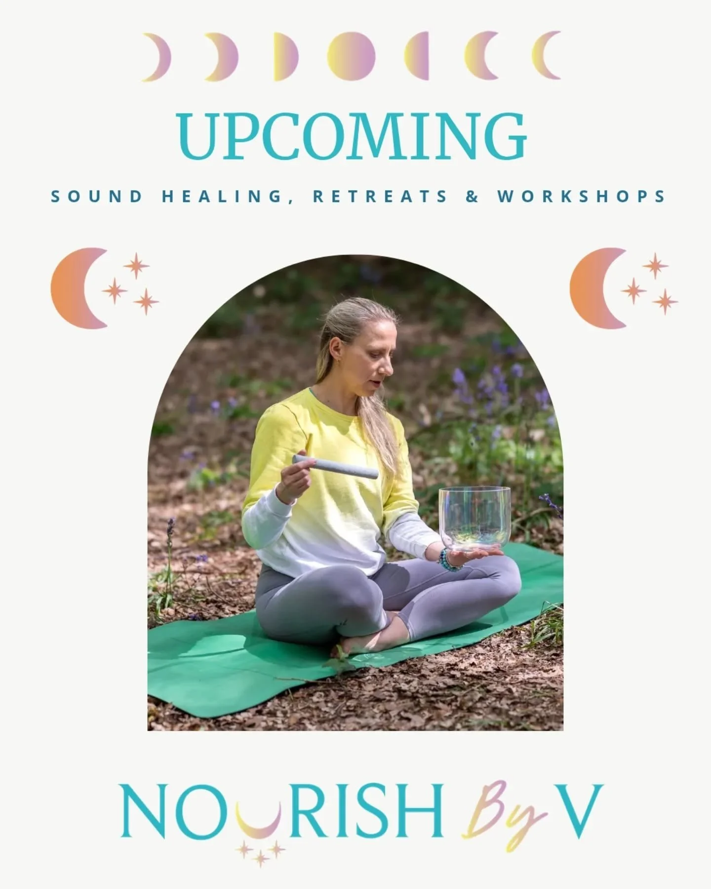 ✨️My Upcoming Crystal Bowl Sound Healing Magic, Yoga Retreats &amp; so much more.✨️

December is a month where we will start to slow down and end the year 2025.

I have the last few magical events happening in December and lovely ones to start the ne