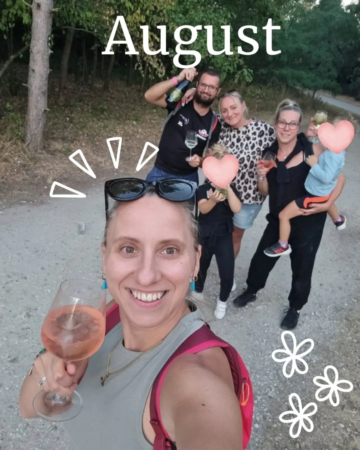 Thank you AUGUST for everything you have given me. It was the most wonderful time with my loved ones. Living in between two countries is so tough, but I am grateful that I could spend quality time with the loved ones who I don't see as often, as I wo