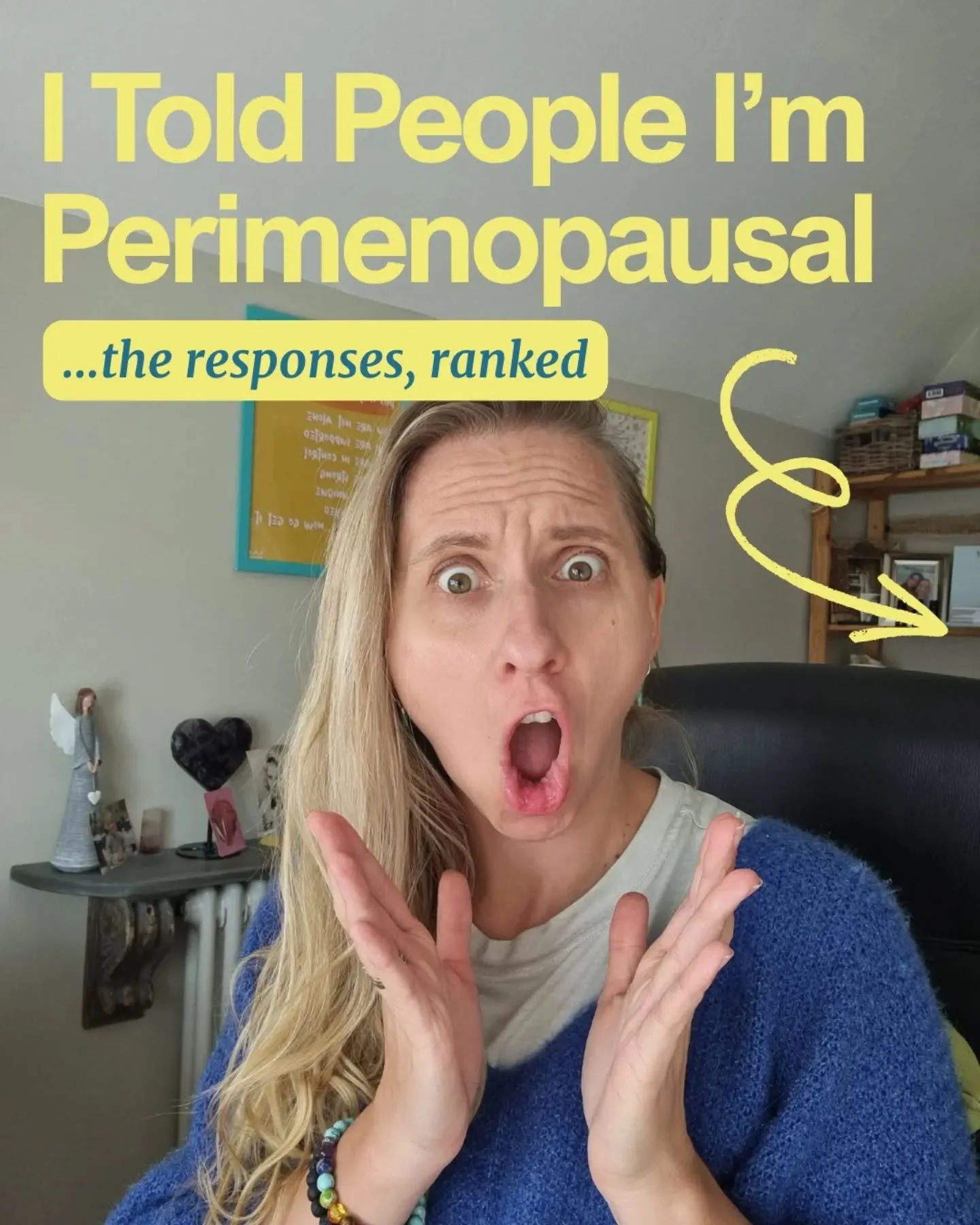 World Menopause Day is coming up on 18th October, and guess what, I am perimenopausal. And YES, I will be talking about it and the experiences and dismisses I have received so far. 

I told people I'm perimenopausal and, well&hellip; the responses ra
