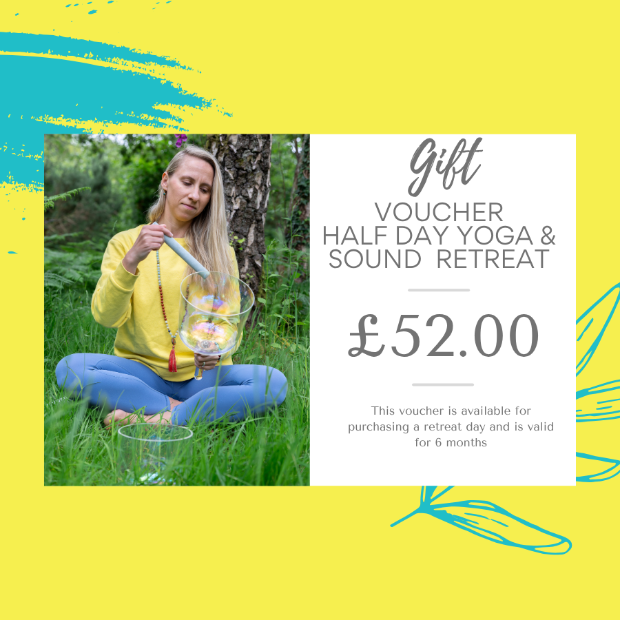 Half a Day Yoga & Sound Retreat - Gift Voucher