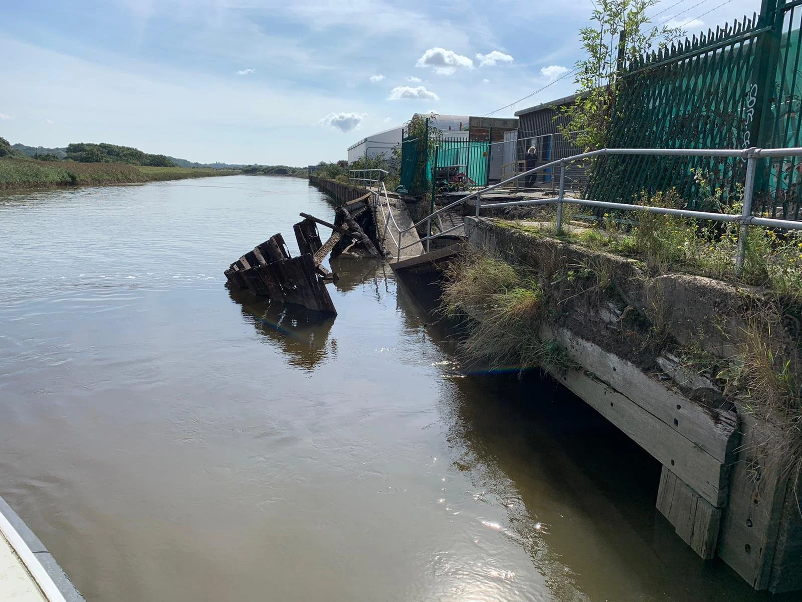 Colchester City Council- Riverbank stabilisation using NBS