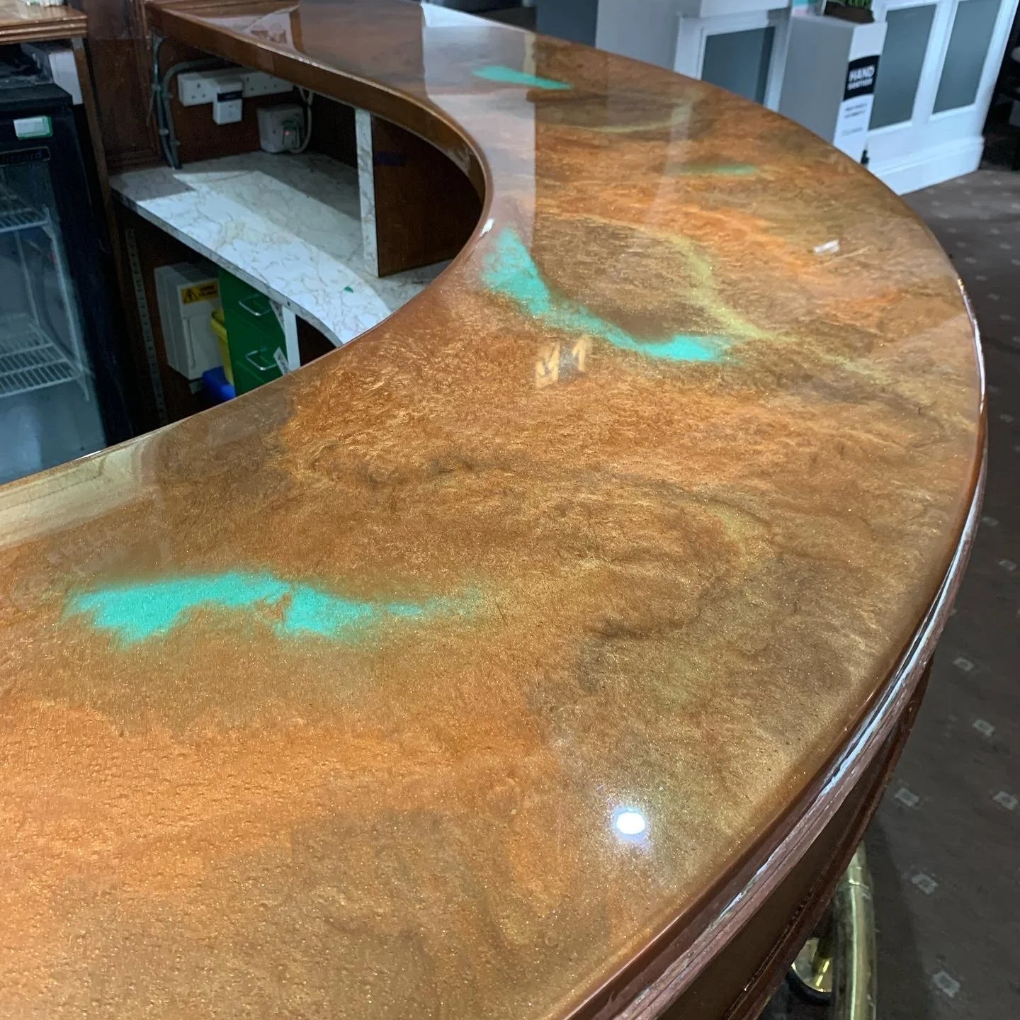 epoxy bar top