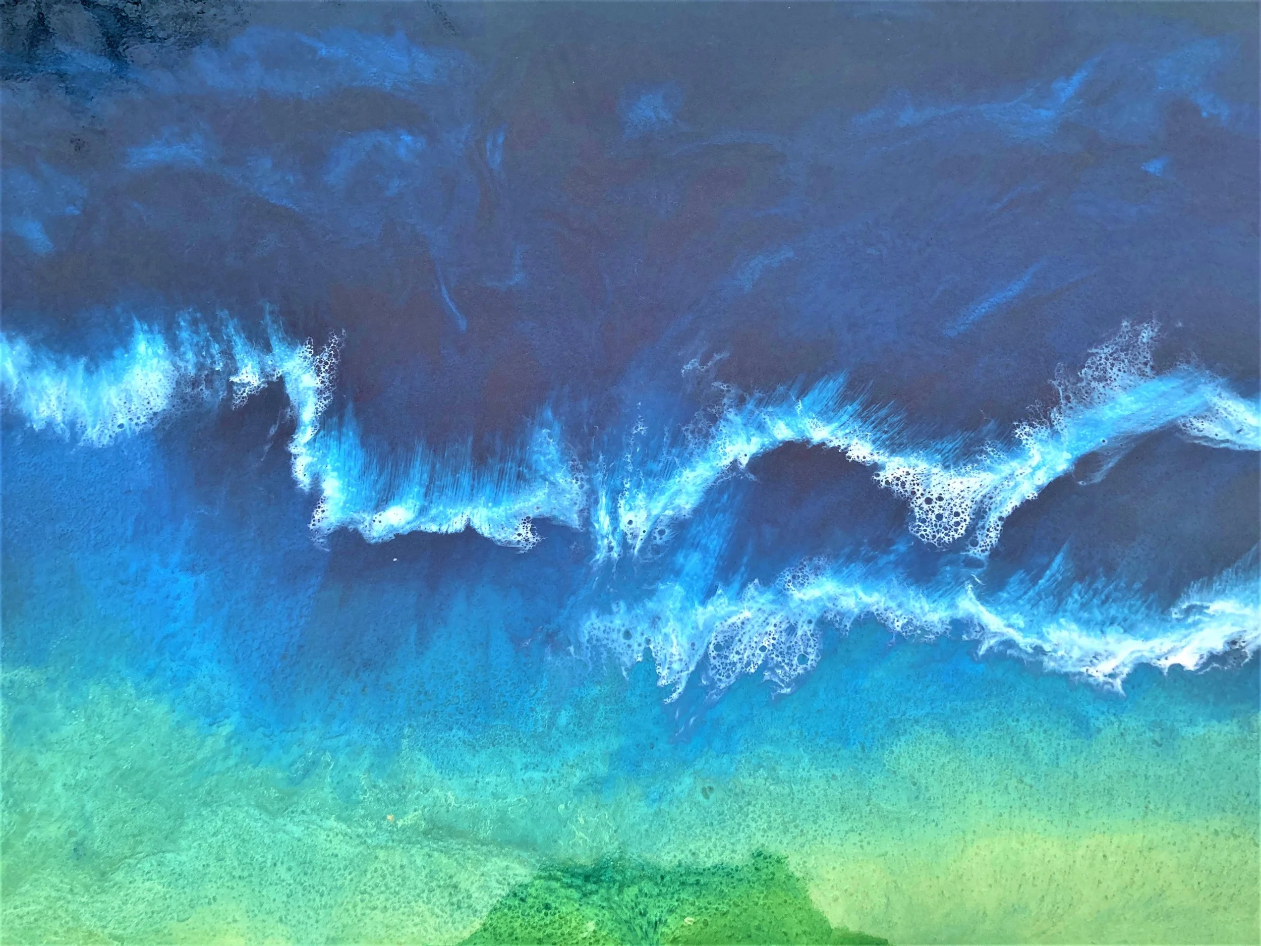 epoxy ocean waves 