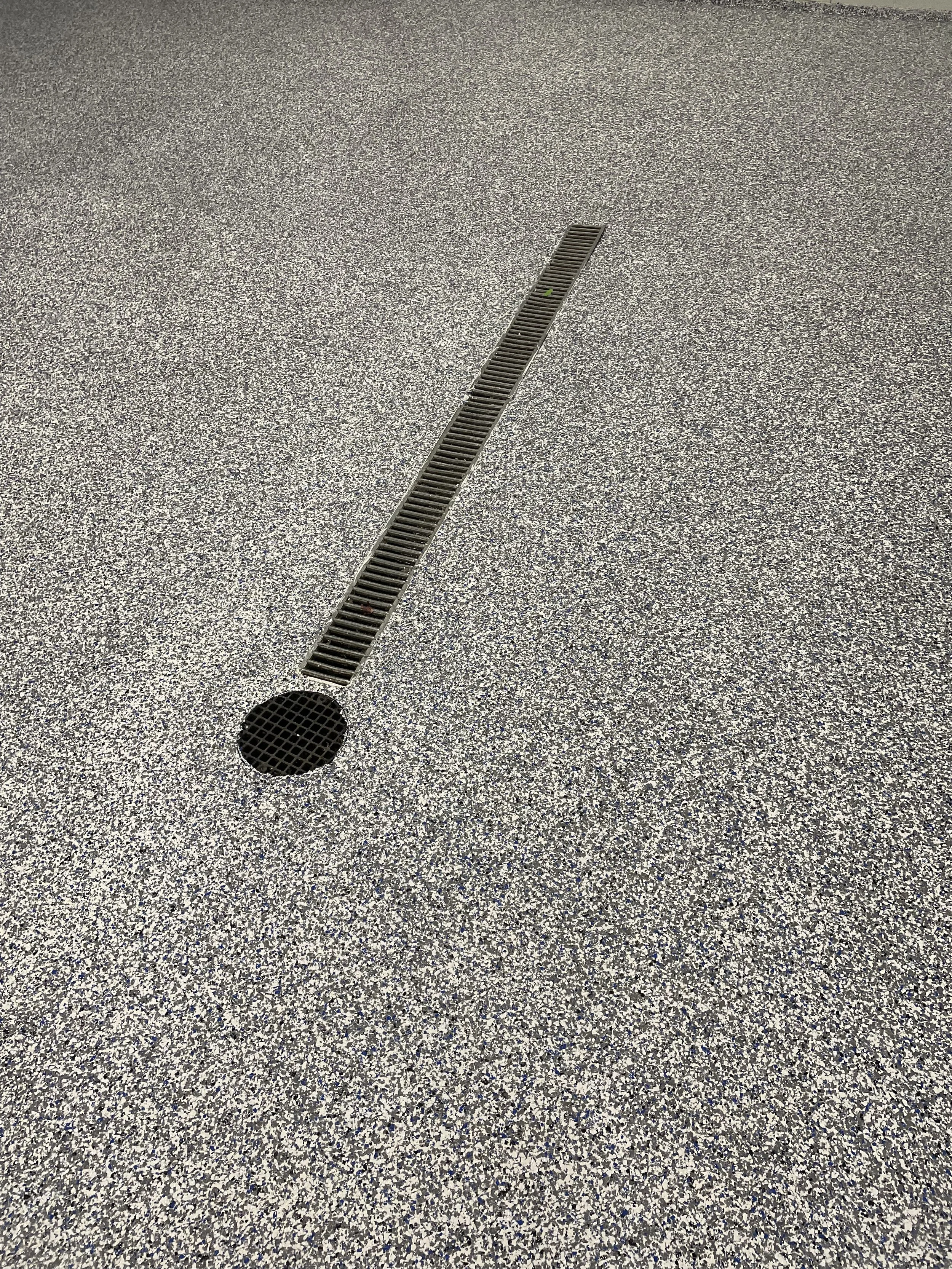 commercial resin flake flooring, York