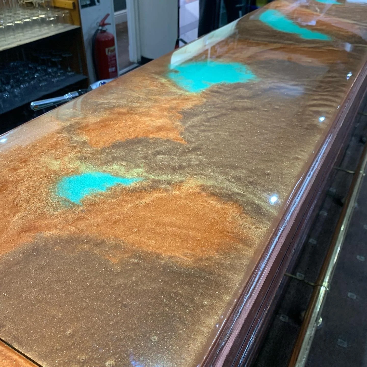 epoxy bar top