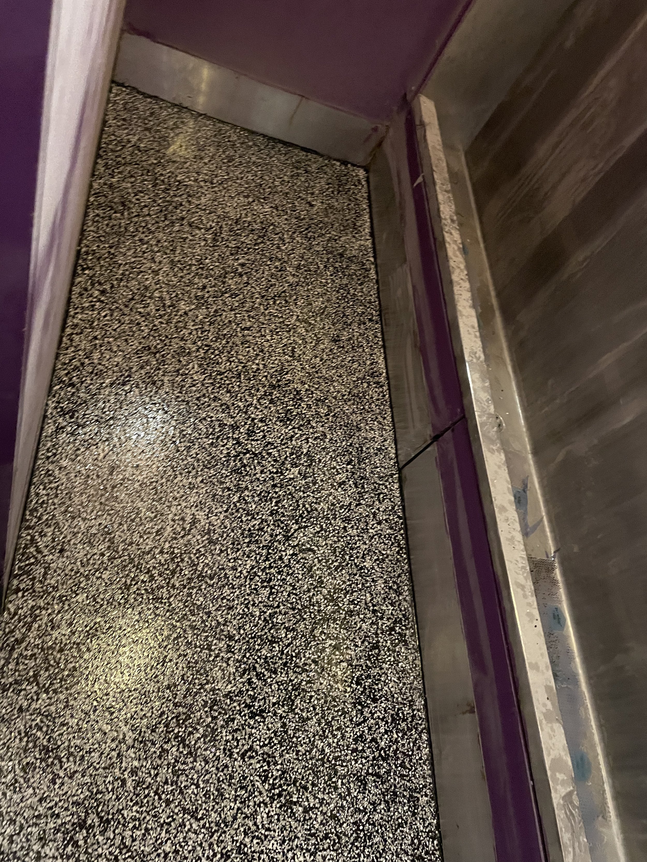 Epoxy resin toilet floor Manchester Yorkshire