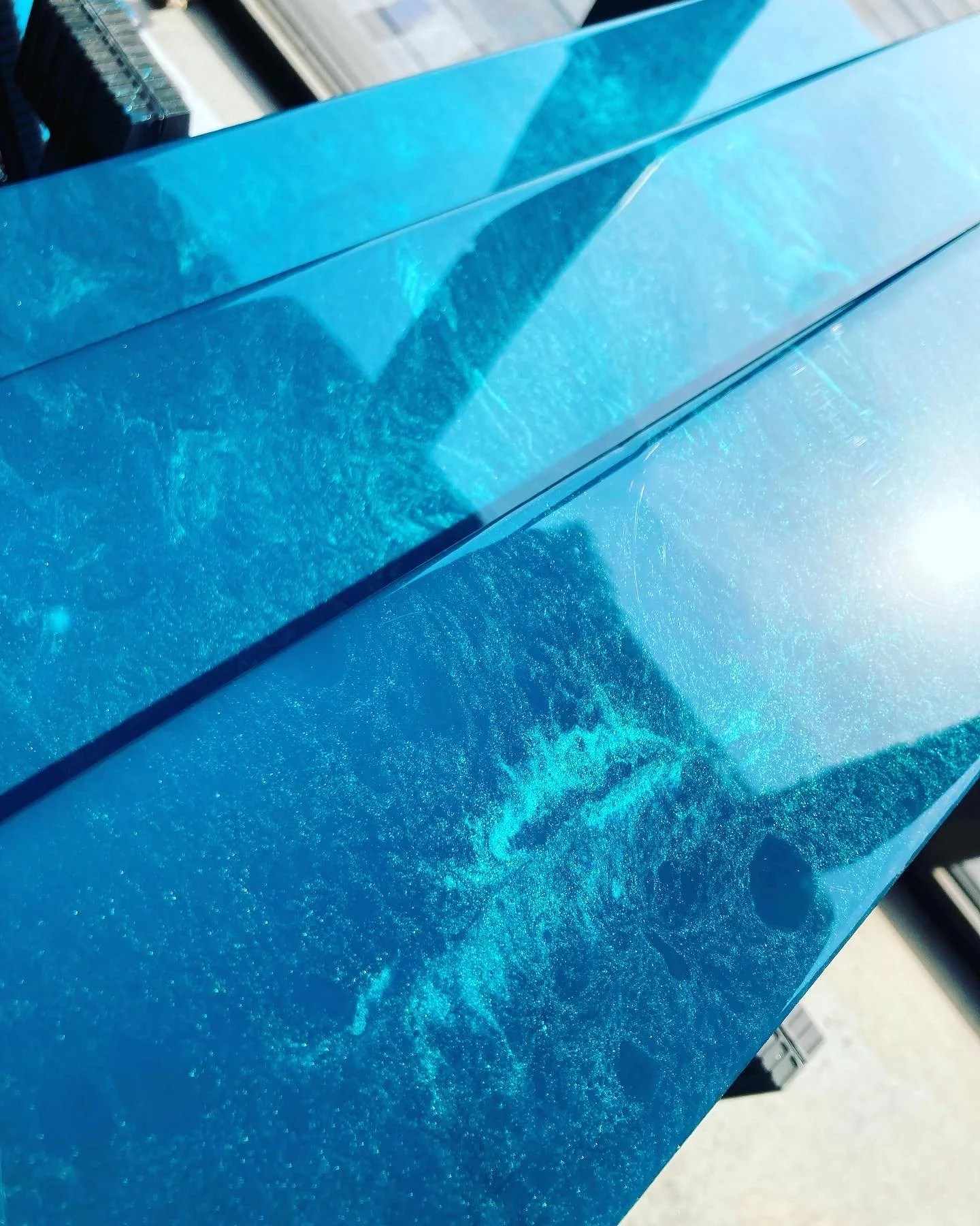 Epoxy Resin counter top in Yorkshire