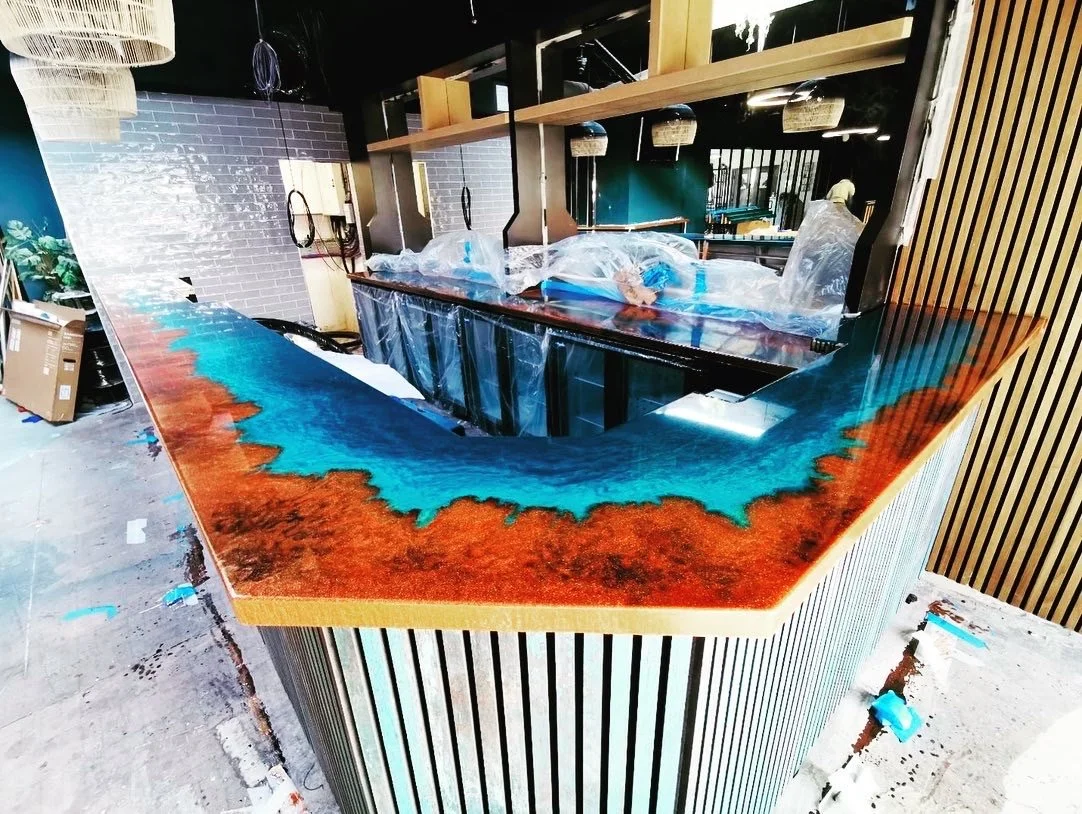 Epoxy Resin Counter top ocean themed, Manchester