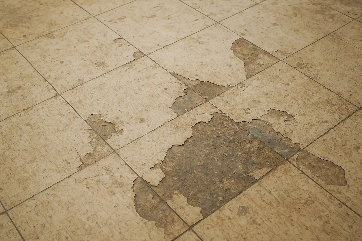 old vinyl flooring